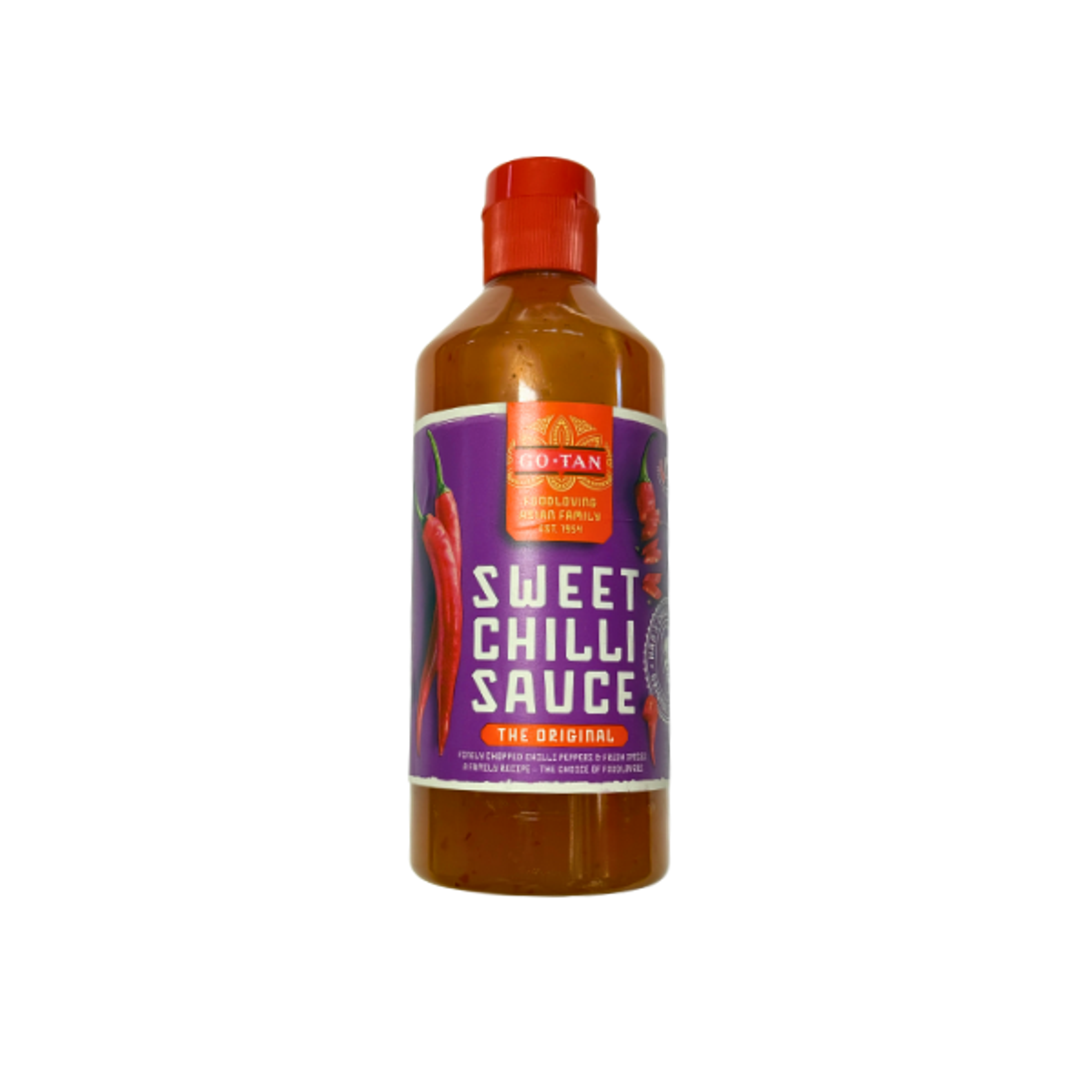 GO-TAN Sweet Chilli Sauce The Original 500g | Classic Asian Sauce for Dips, Stir-Fries & Marinades