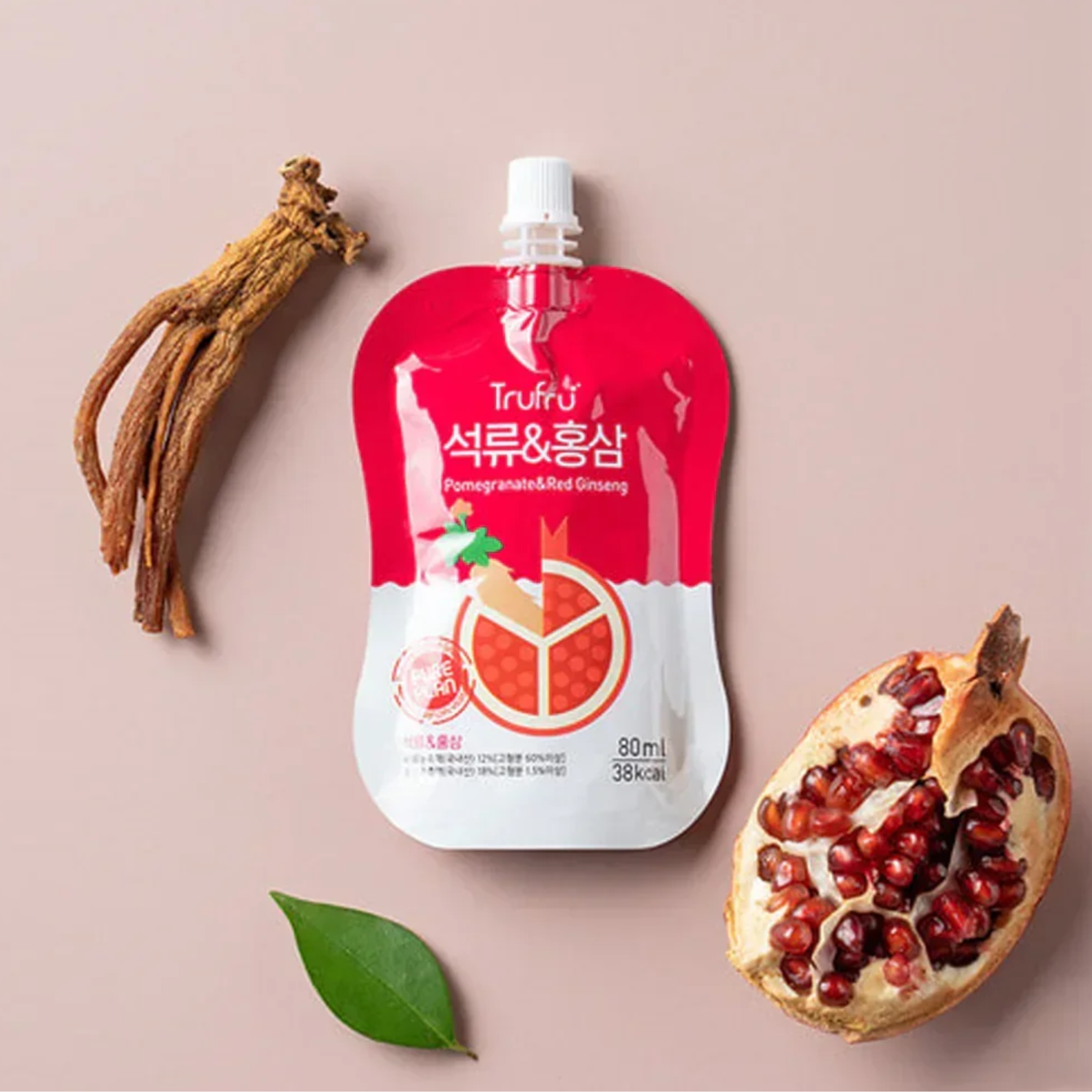 PUREPLAN Granatapfel & Roter Ginseng Juice 80ml