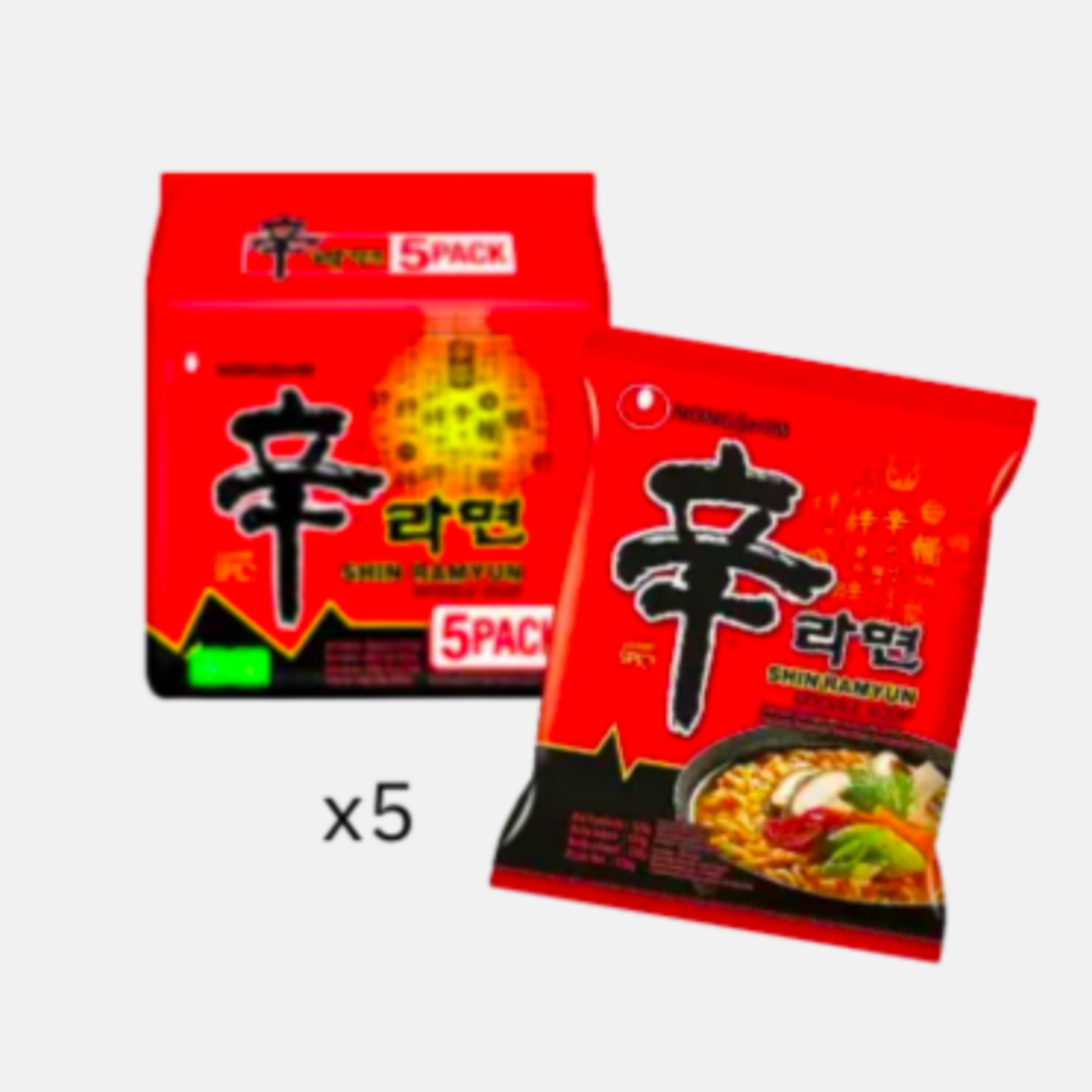 shin Ramyeon 5er-Pack