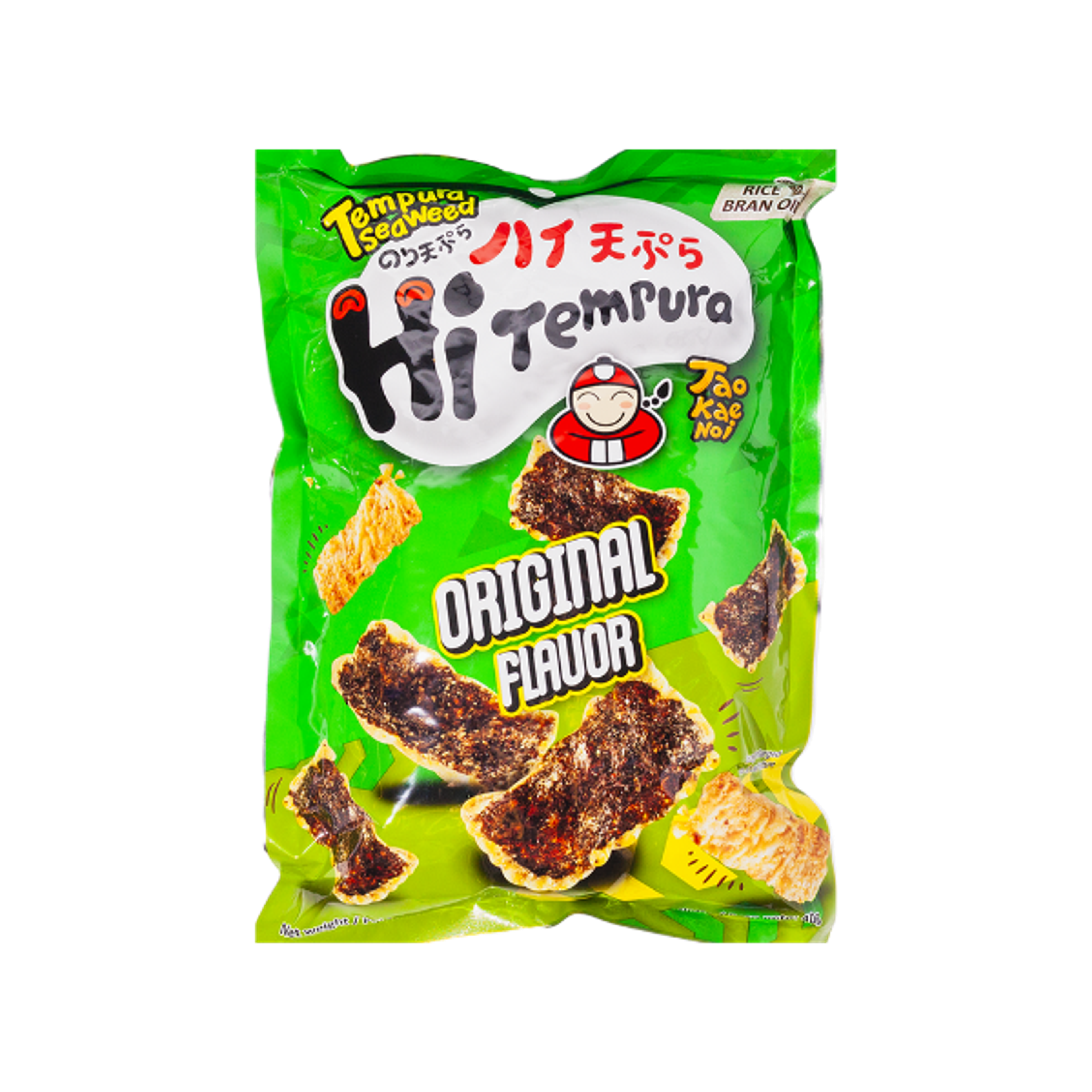 TAOKAENOI Tempura Seaweed Original 40g | Knuspriger Algensnack
