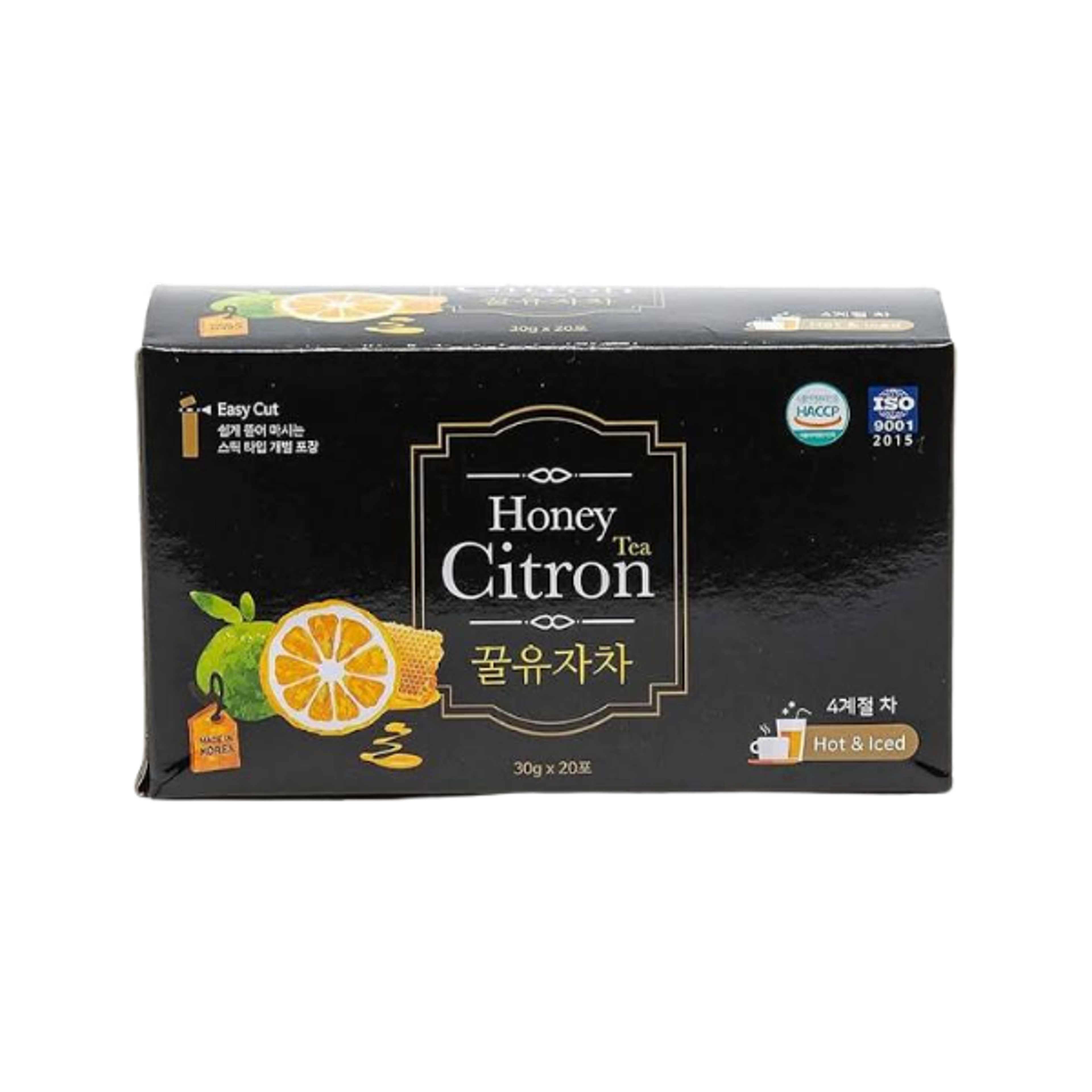 ARIFOOD Honey Yuza Citron tea Konzentrat 20 Sticks – Erfrischendes und gesundes Zitronentee-Konzentrat aus Korea