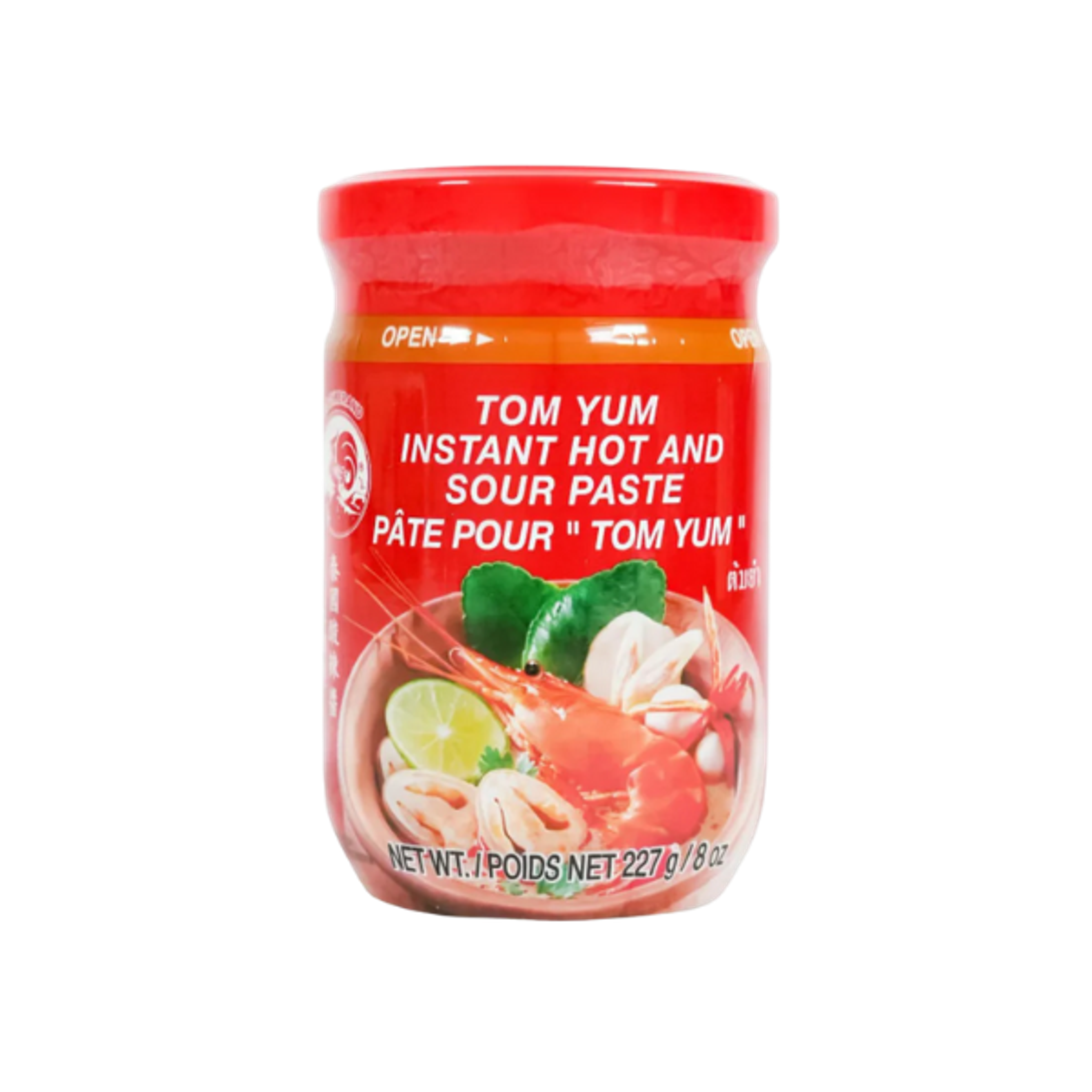TOMYUM Hot & Sour Paste 227g | Würzige & saure Tom Yum Suppenpaste