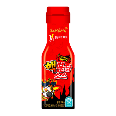 Samyang Buldak 2x Spicy Sauce Flasche