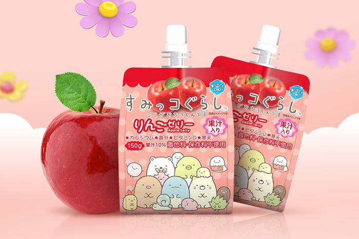 YOKOO SUMIKKO Sumikkogurashi Jelly Apfel 150g – Niedlicher Snack für Fans