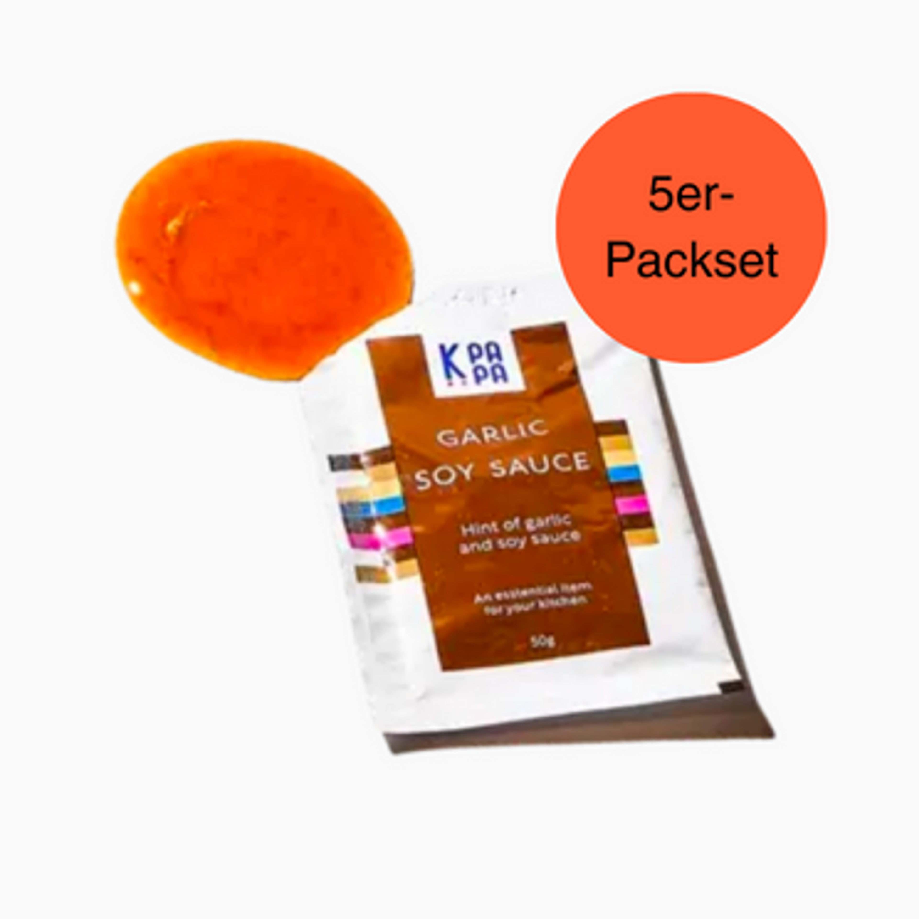 K PAPA Knoblauch Soja Sauce 5er-Set