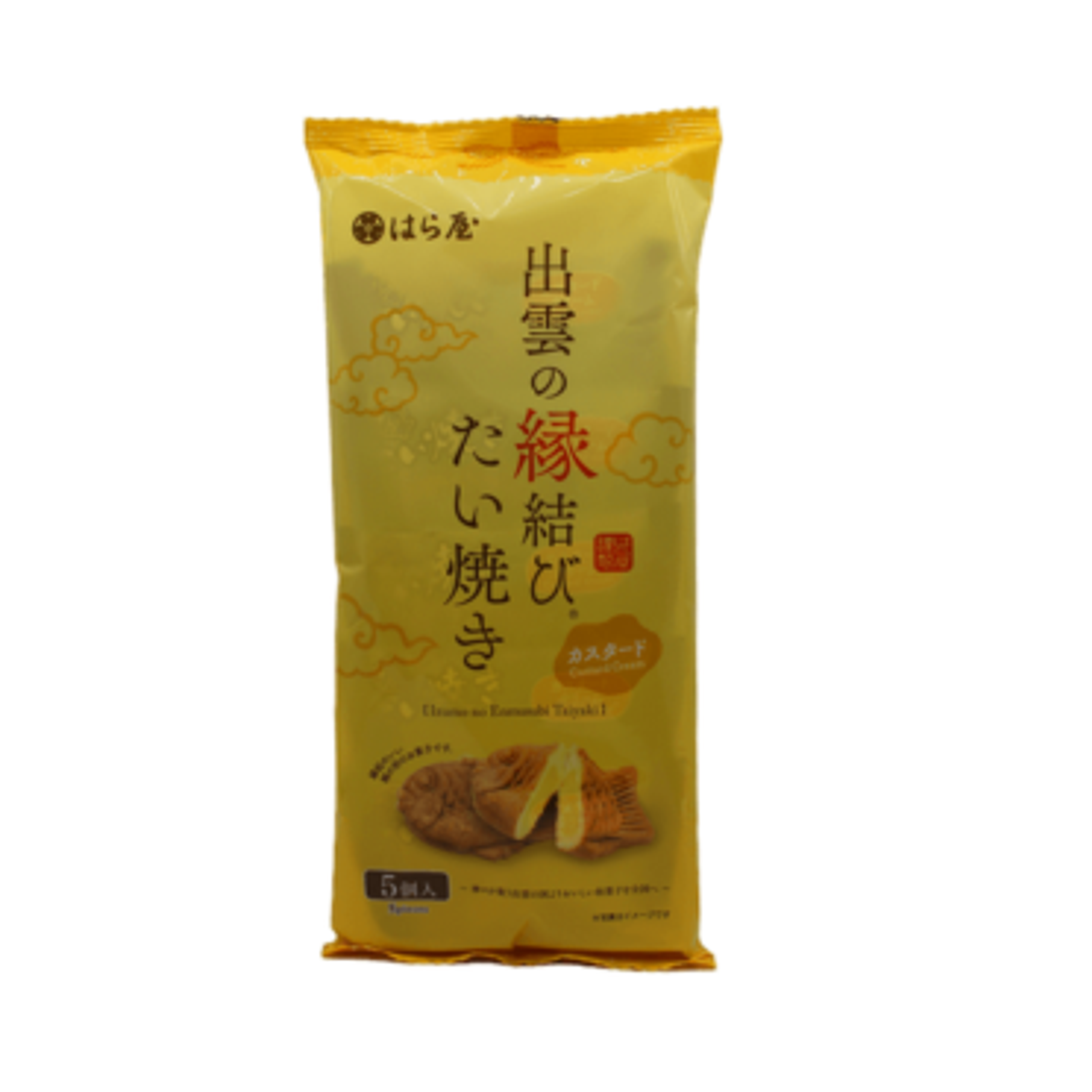 Haraya Taiyaki Custard - Zarte Custard-Taiyaki, 5er Pack, 150g