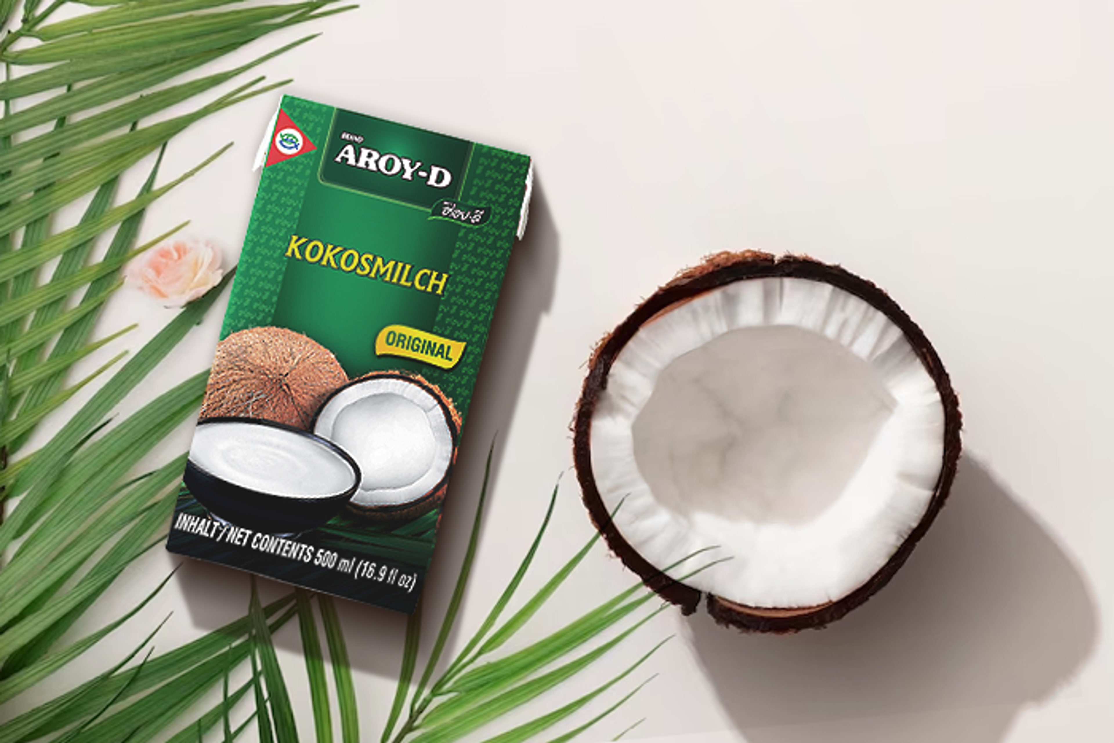 AROY-D Coconut milk original 500ml - Entdecke die Vielfalt der Kokosnuss