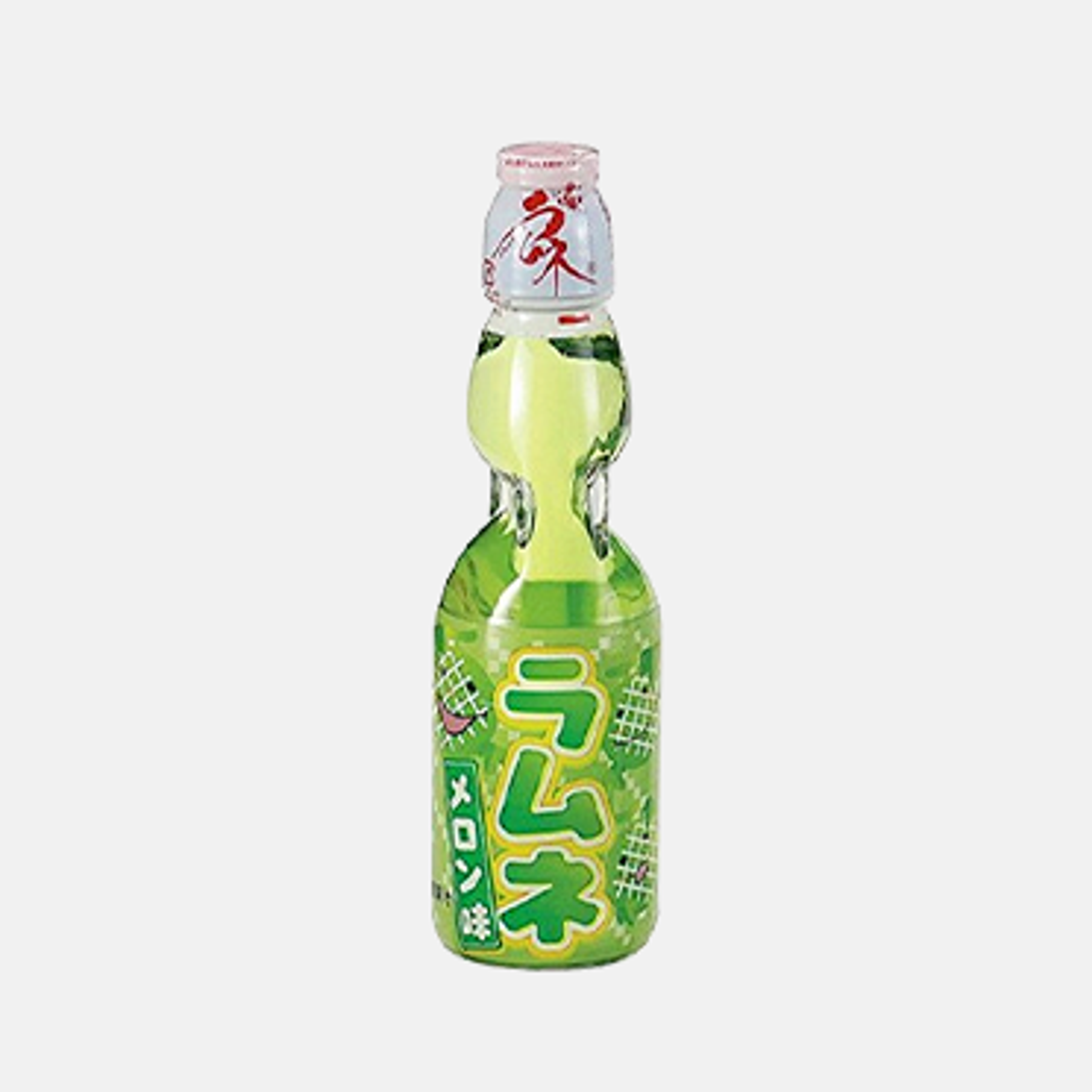 HATA Ramune Melone 200ml - Erfrischendes Melonen-Limonadegetränk