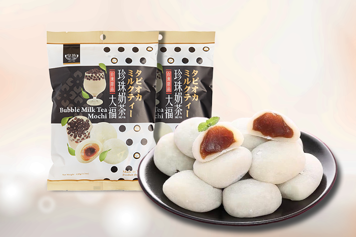Ricekuchen - Ideal für Teeliebhaber und Fans von asiatischen Süßigkeiten.