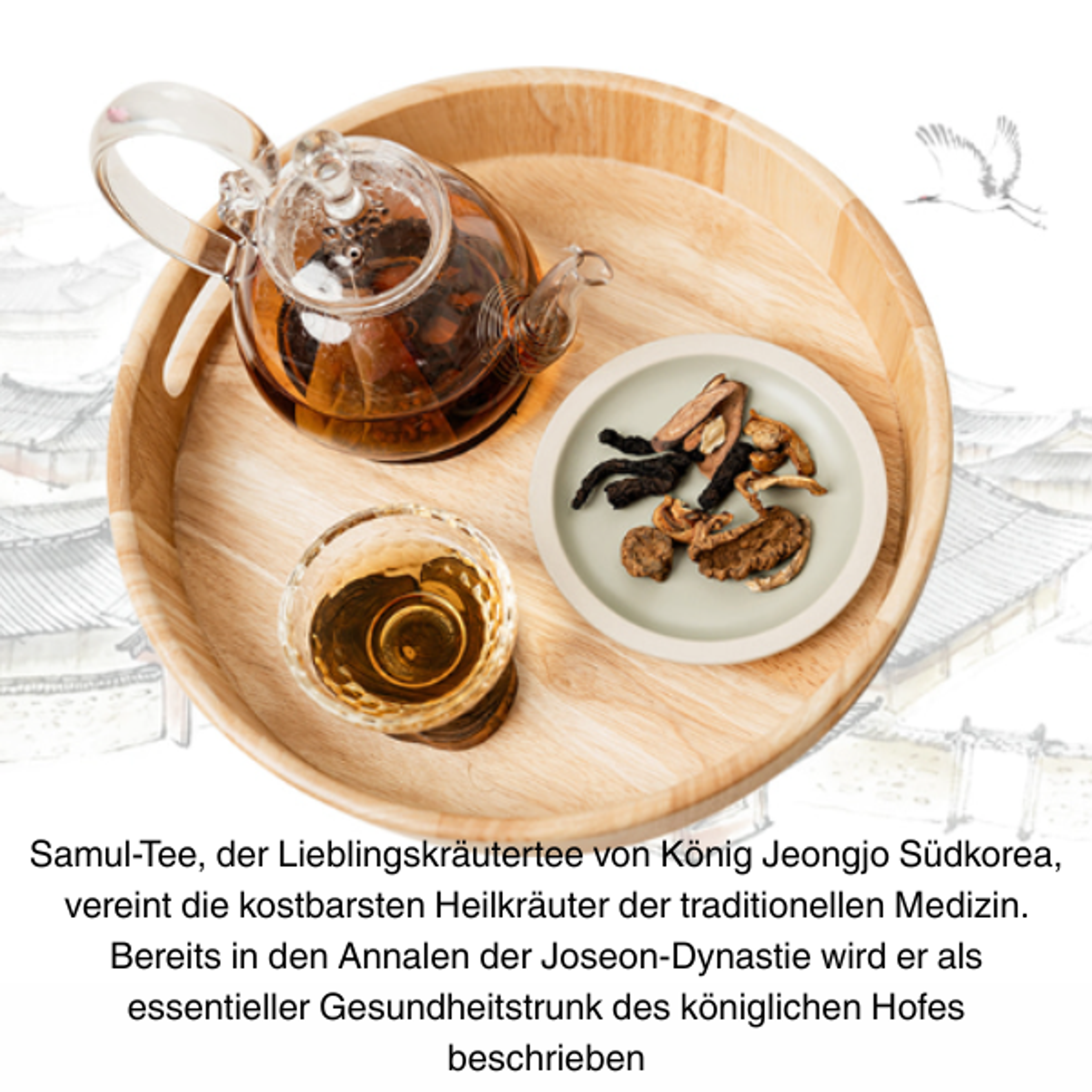 NAMDONGPOONG Samul Tea | Traditional Korean Herbal Tea of Royal Origin