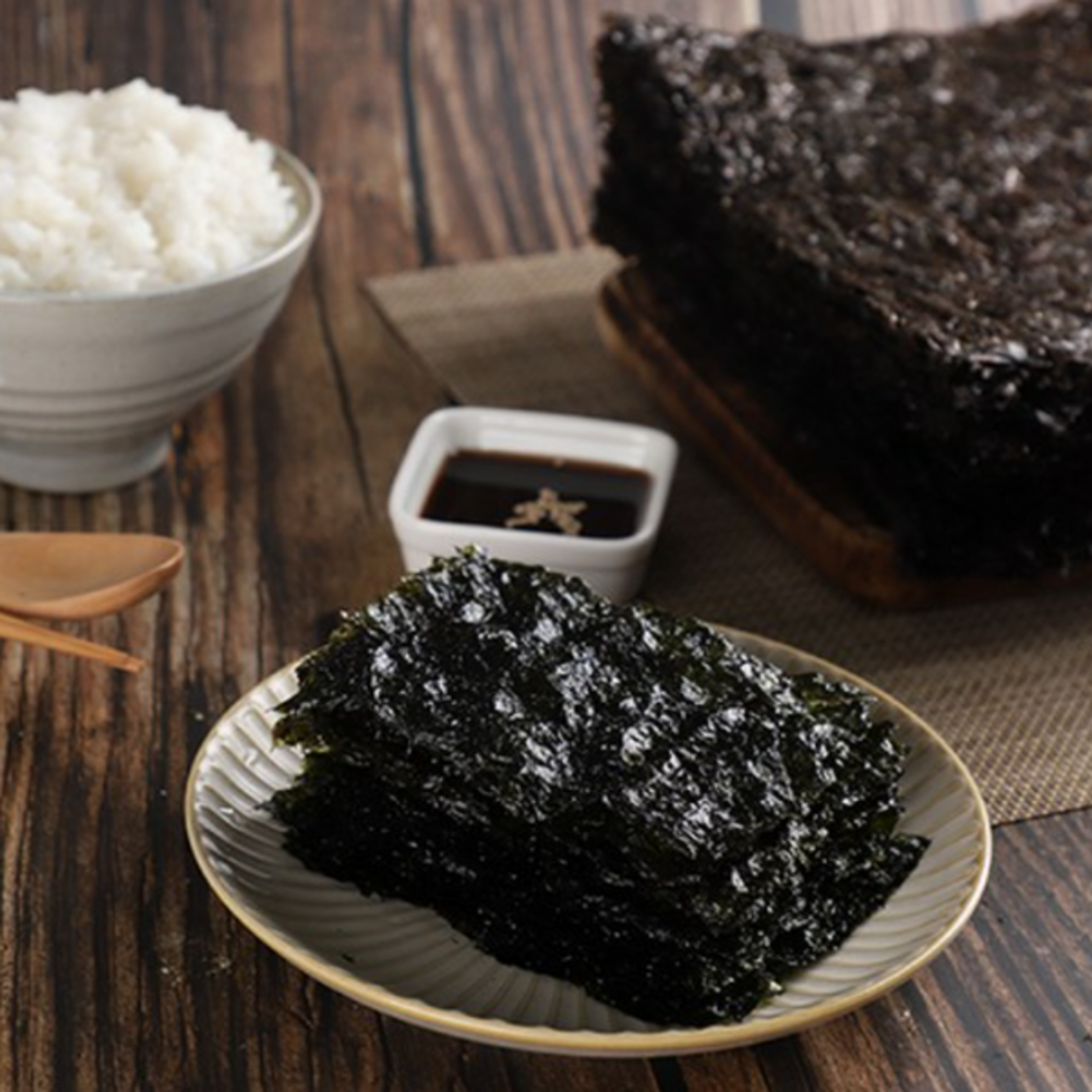 KUEMBOK Seasoned & Roasted Seaweed 18g | Double-Roasted Seaweed from Wando – Crispy & Flavored with Sesame Oil