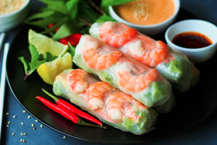Vietnamesische Frühlingsrolle