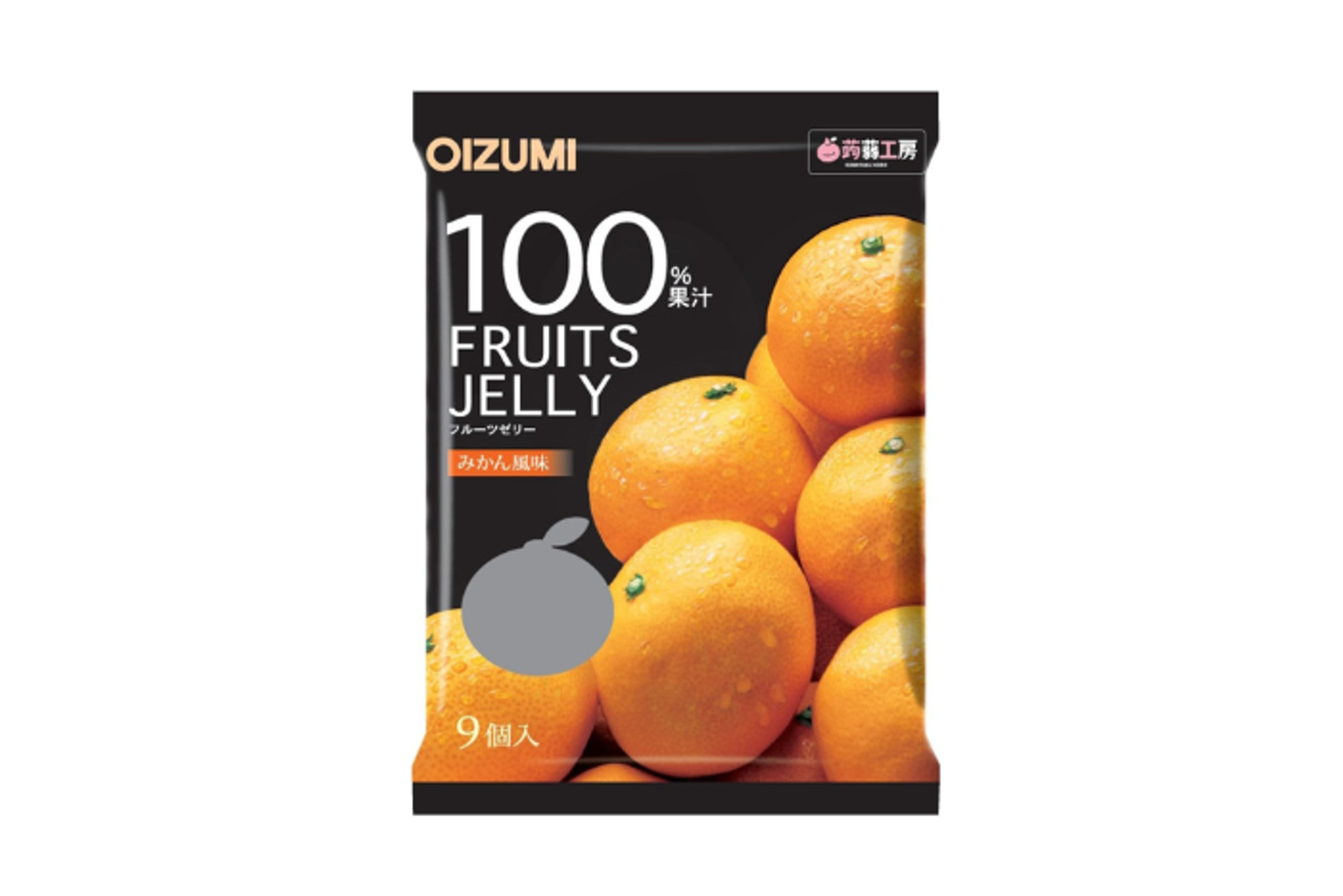 Shimonita 100% Saft Jelly Orange - Natural and Fruity Snack, 150g