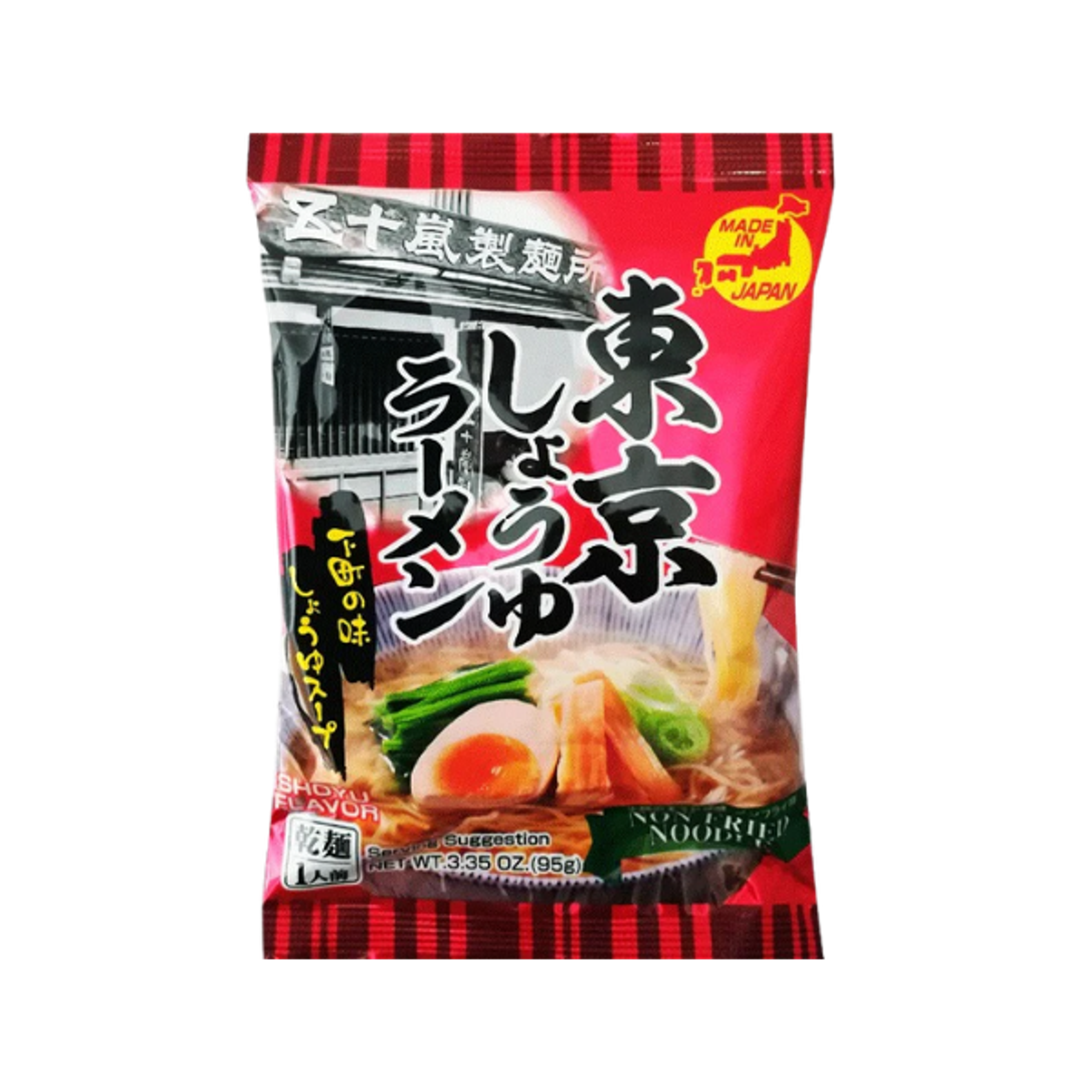 TOKYO Shoyu Ramen 95g | Japanische Instantnudeln mit Shoyu-Sojasaucenbasis