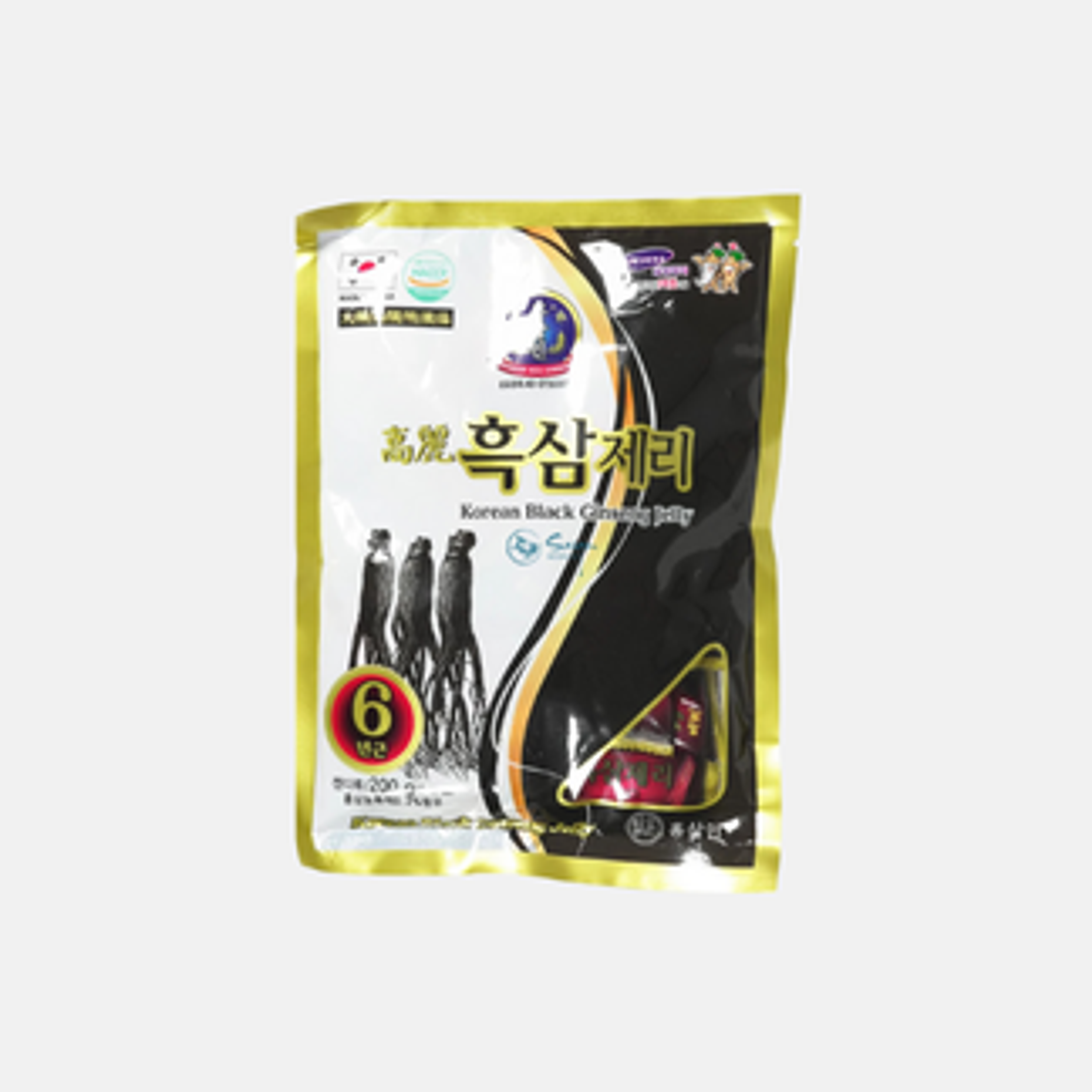 HONGSAMIN Korean Black Ginseng Jelly 200g - 6 Jahre alter schwarzer Ginseng