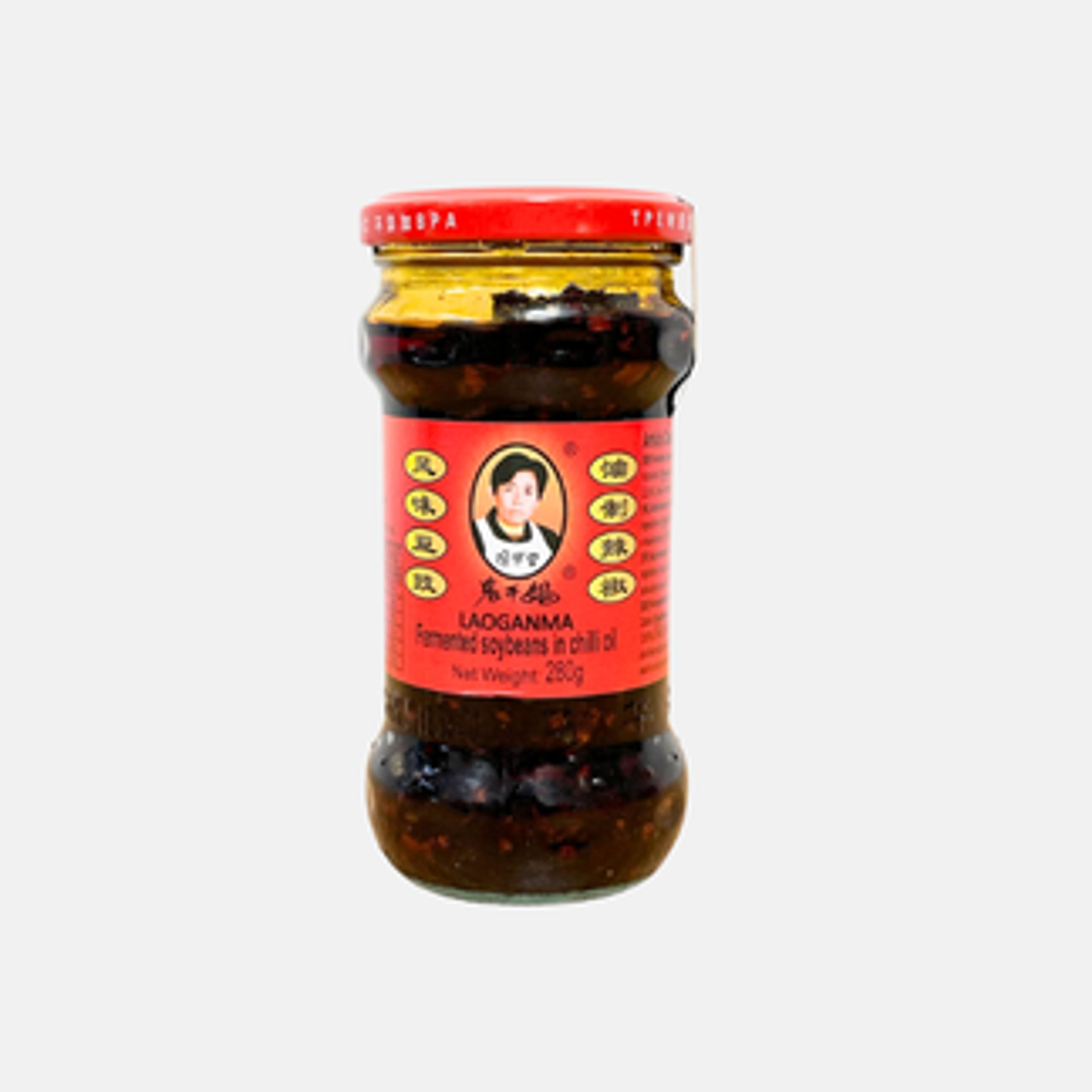 LAOGANMA Fermented Soybeans in Chilli Oil 280g - Spicy Condiment