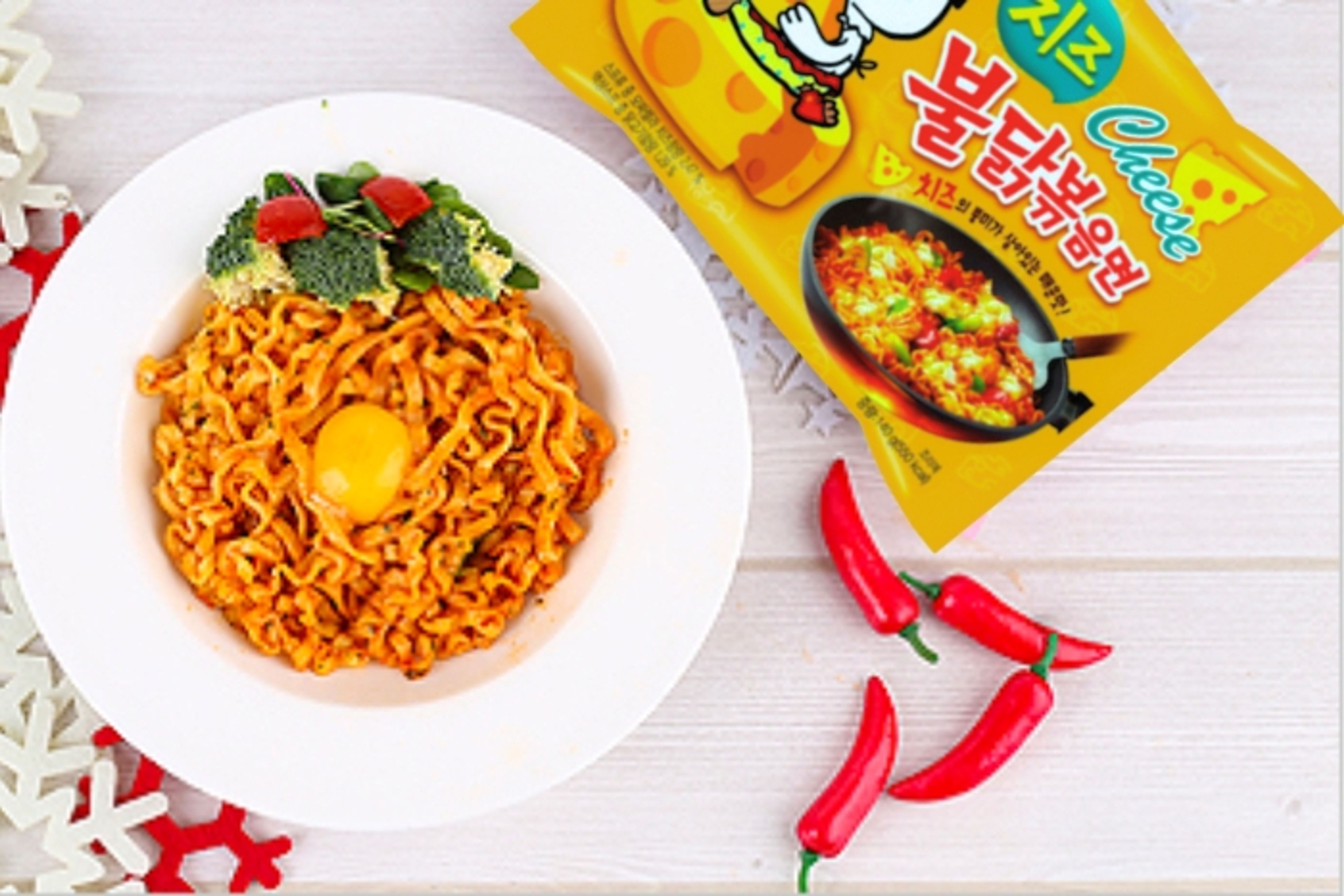 Hot Chicken Buldak Cheese Ramyeon 5er-Pack