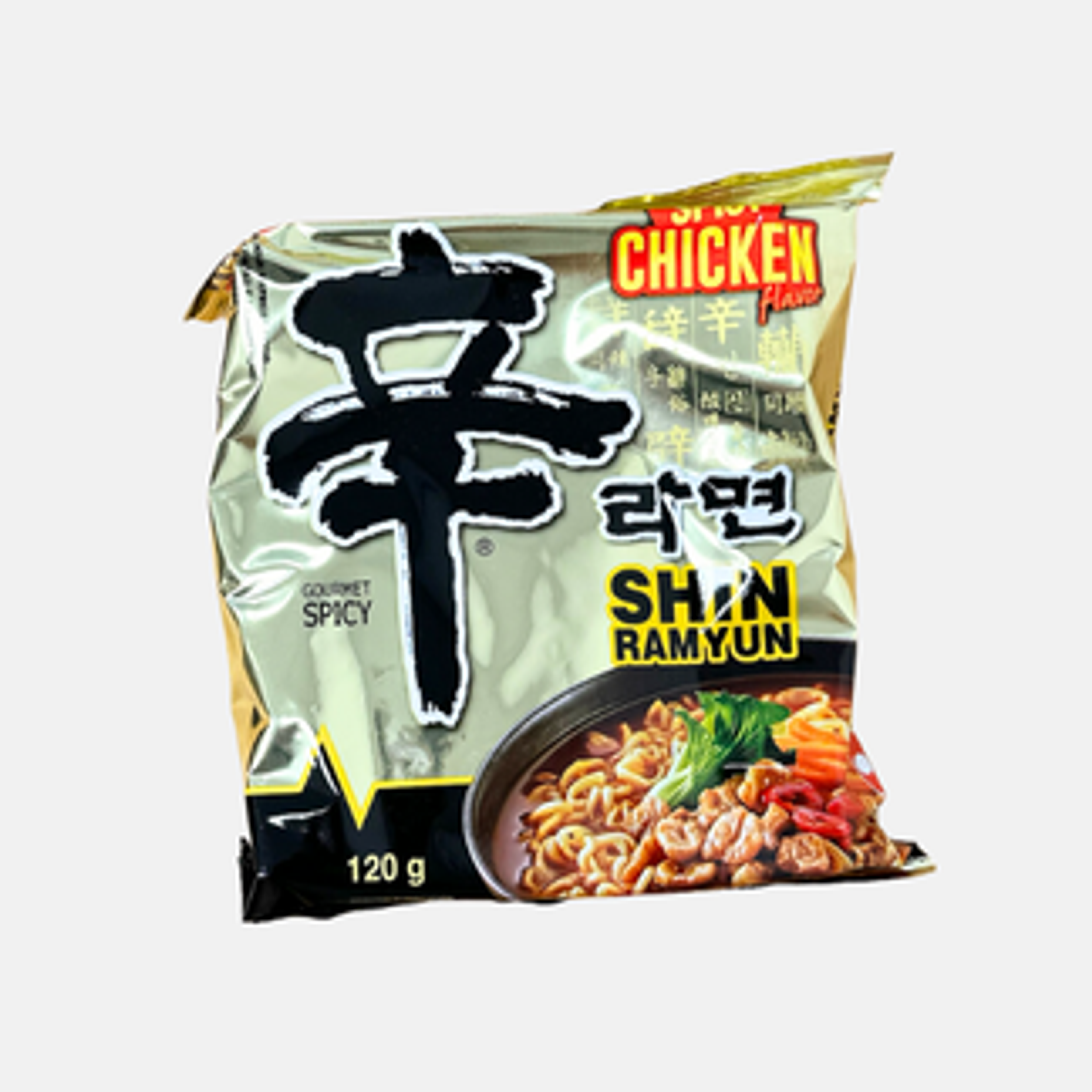 Nongshim Shin Ramyun 120g (5er-Set) - Scharfer Hühnergeschmack