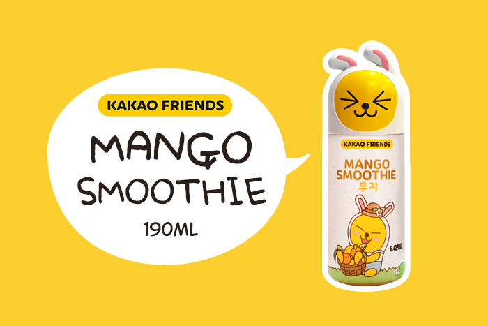 Youus Kakao Friends Mango-Smoothie 190ml - Jetzt probieren und erfrischen lassen