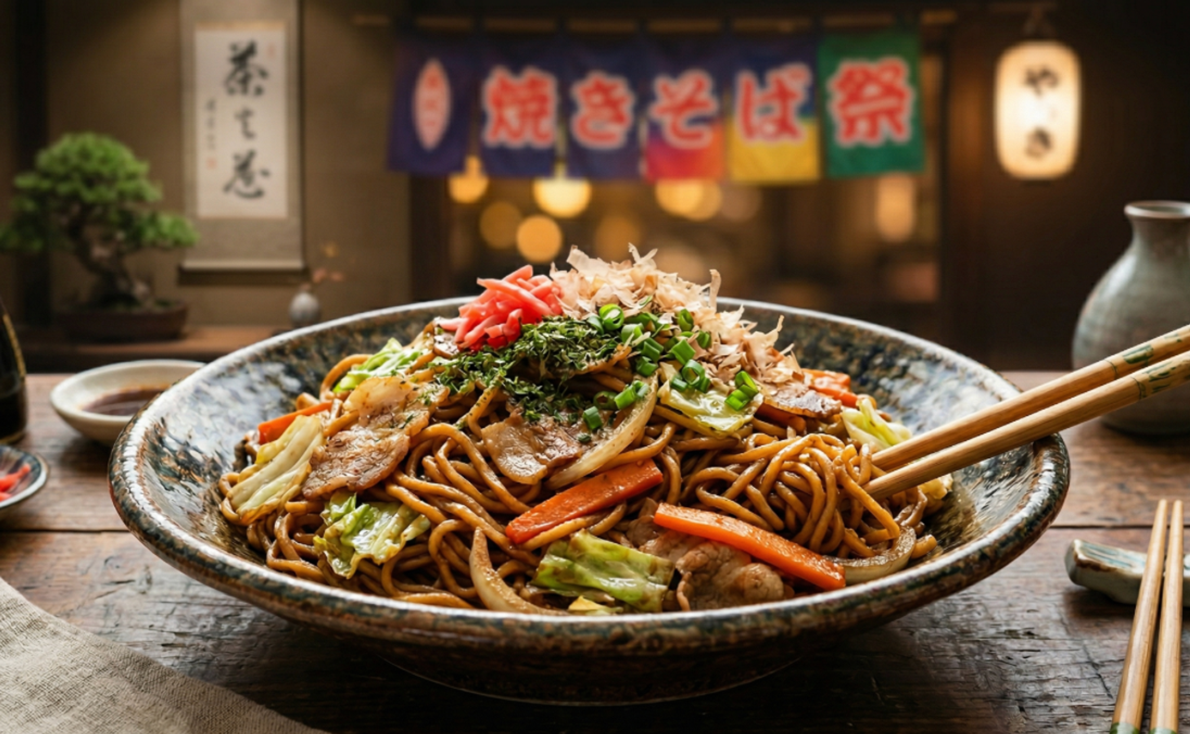 Das ultimative „Kühlschrank-Raid“-Yakisoba: 15-Minuten Street-Food-Magie