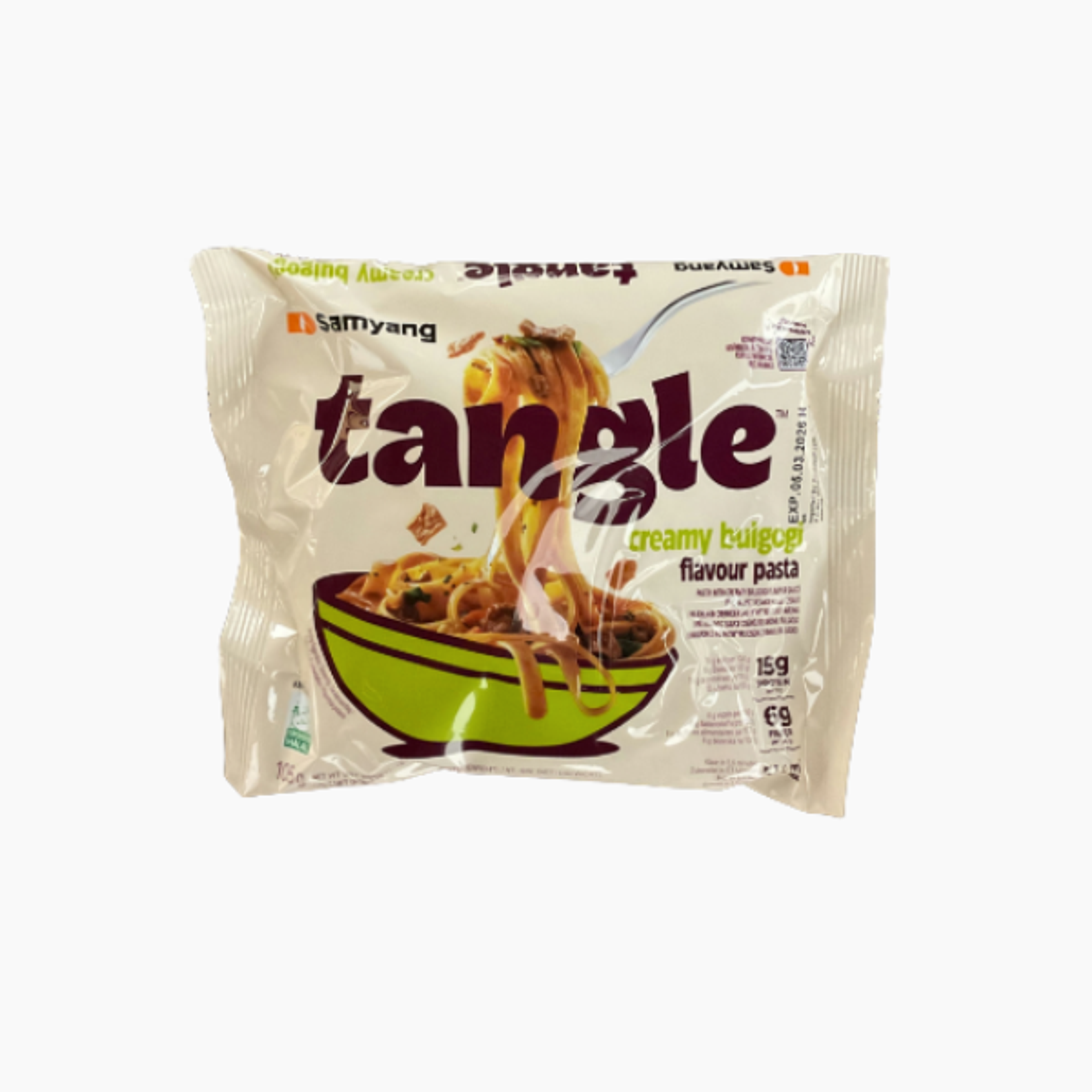 SAMYANG Tangle Cremige Bulgogi Pasta 105g – Schnell & Herzhaft