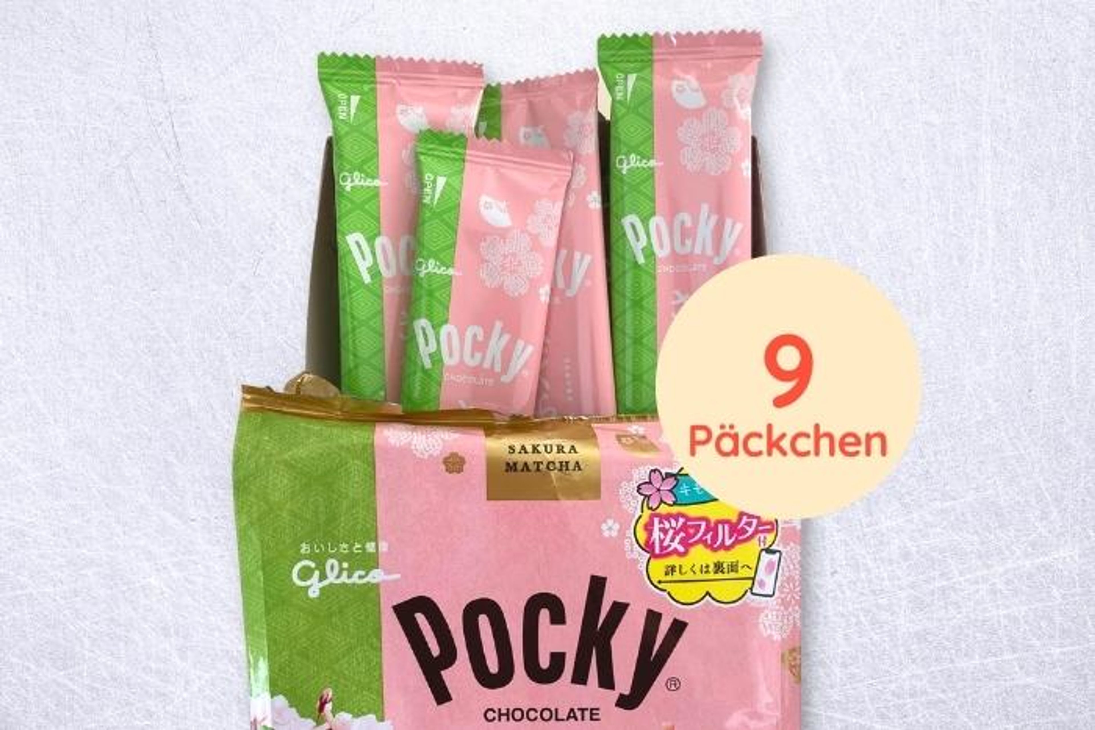 Pocky Sakura Matcha