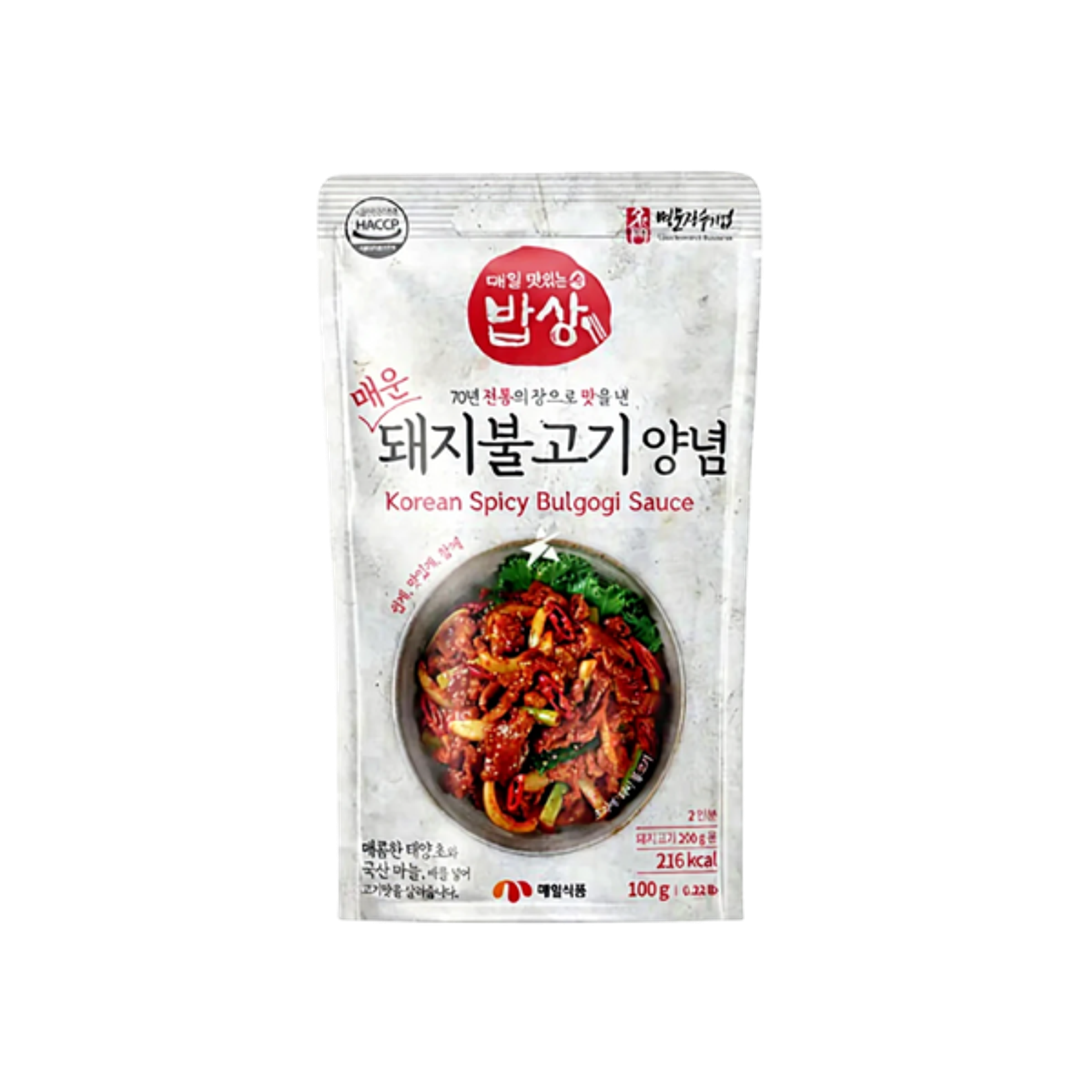 MAEIL Bapsang Spicy Pork Bulgogi Sauce 100 g | Pikante koreanische Marinade mit authentischem Geschmack