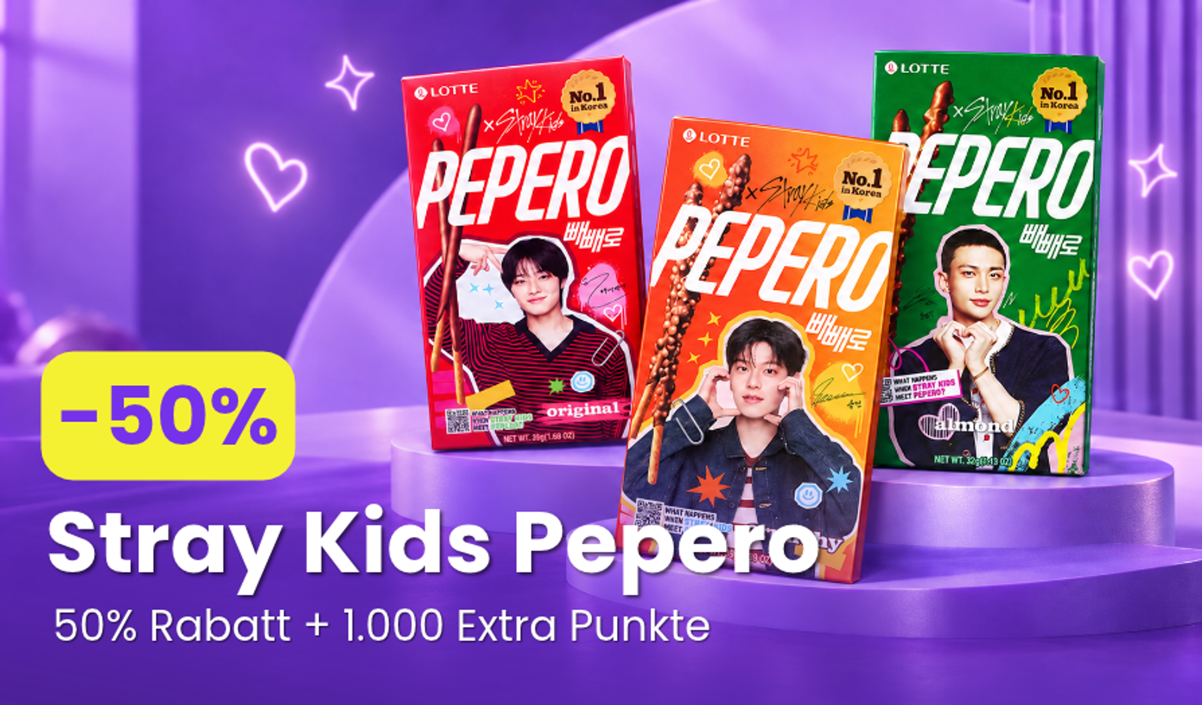 Stray Kids Pepero 50%