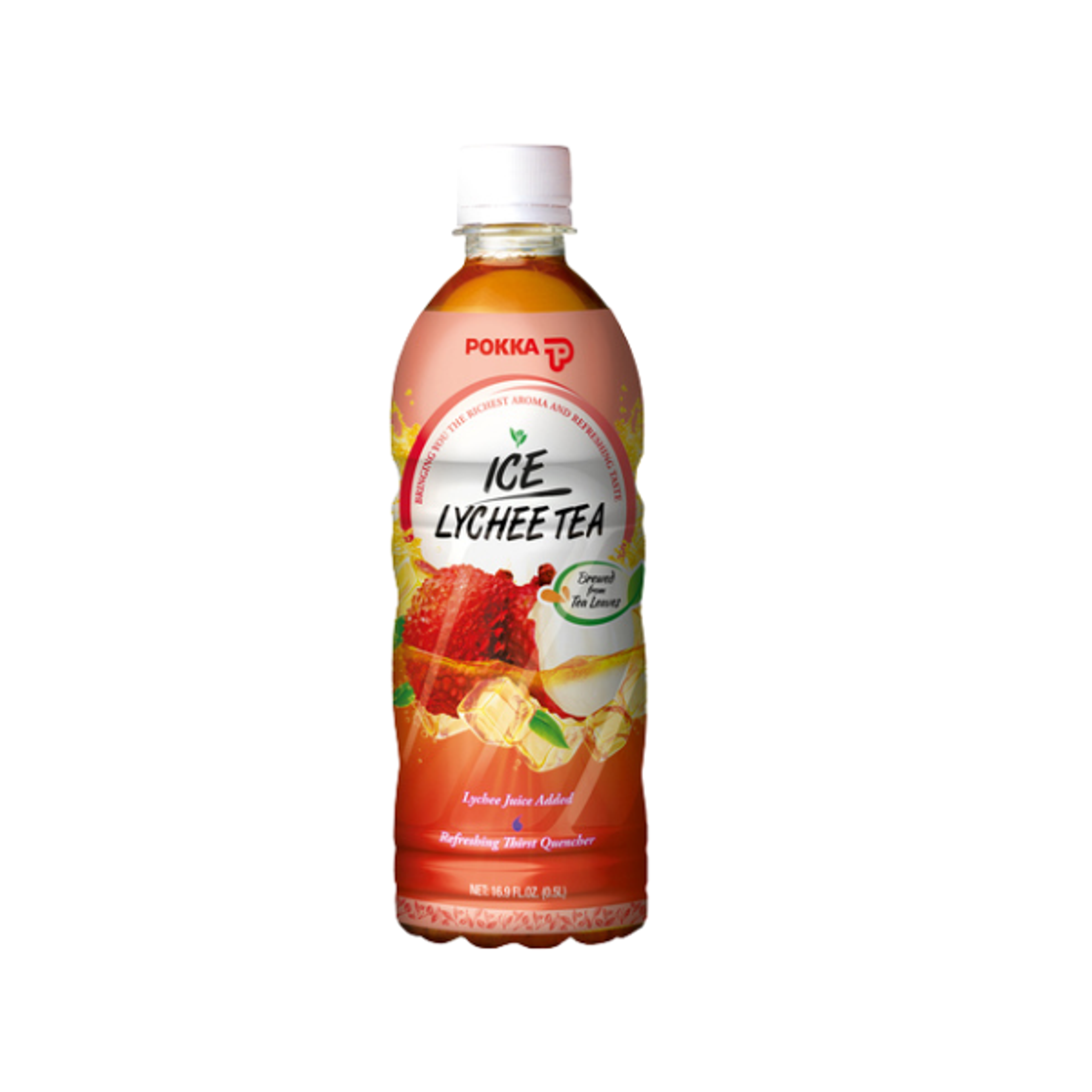POKKA Ice Lychee Tea 500ml | Exotischer Litschi-Eistee