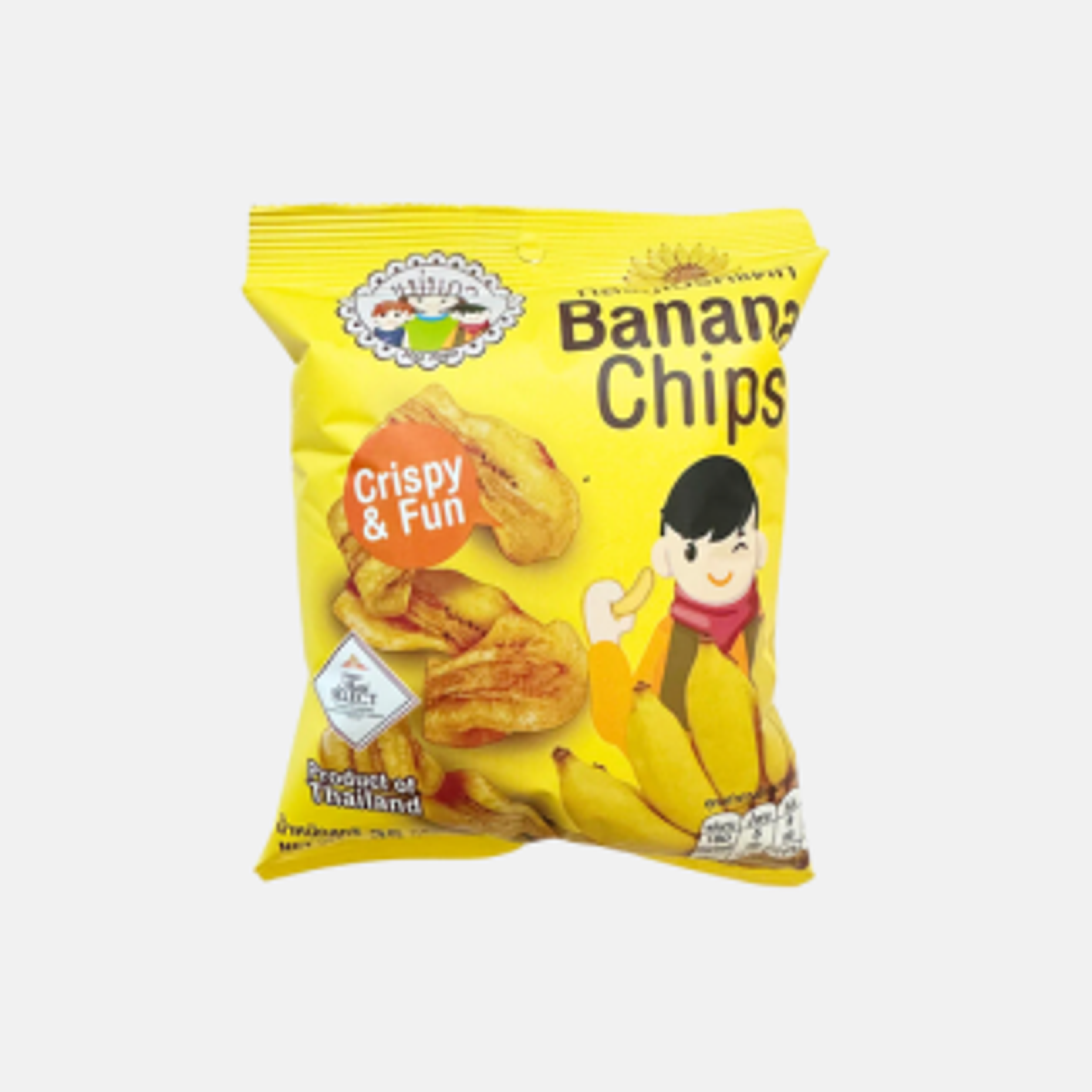 Mae Napa Banana Chips 35g - Crispy Banana Snack from Thailand