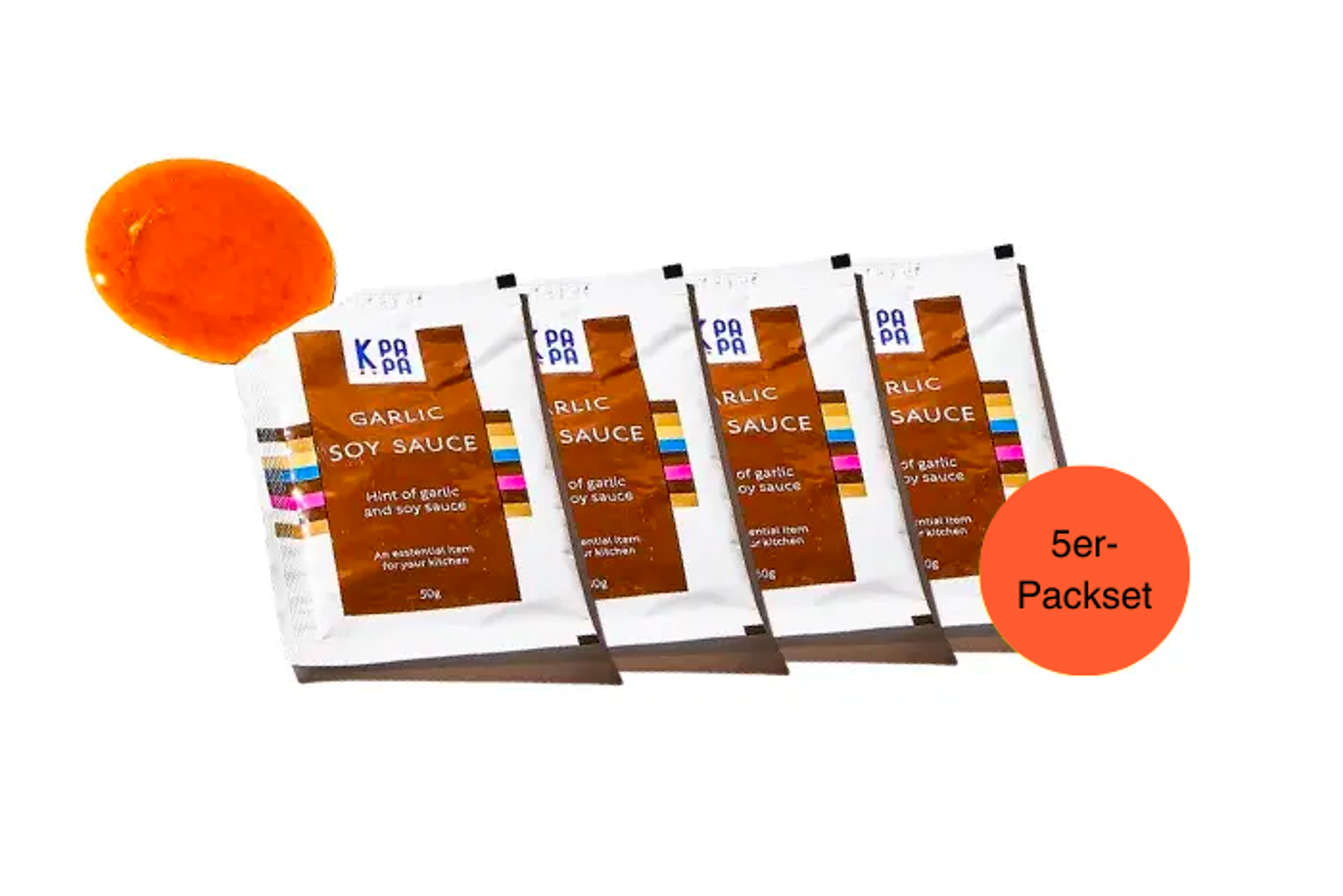 K PAPA Knoblauch Soja Sauce 5er-Set