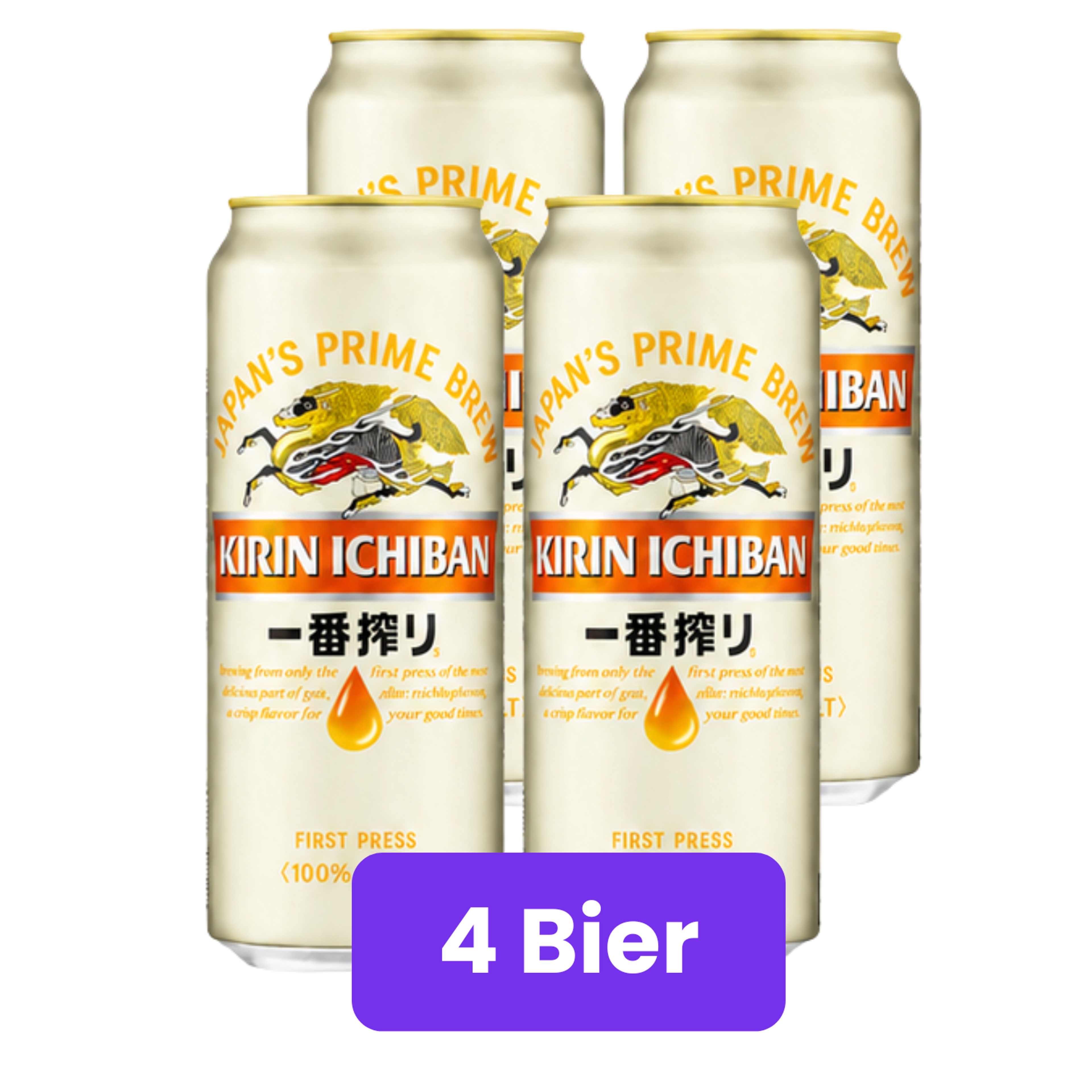 Kirin Ichiban Bier-Set