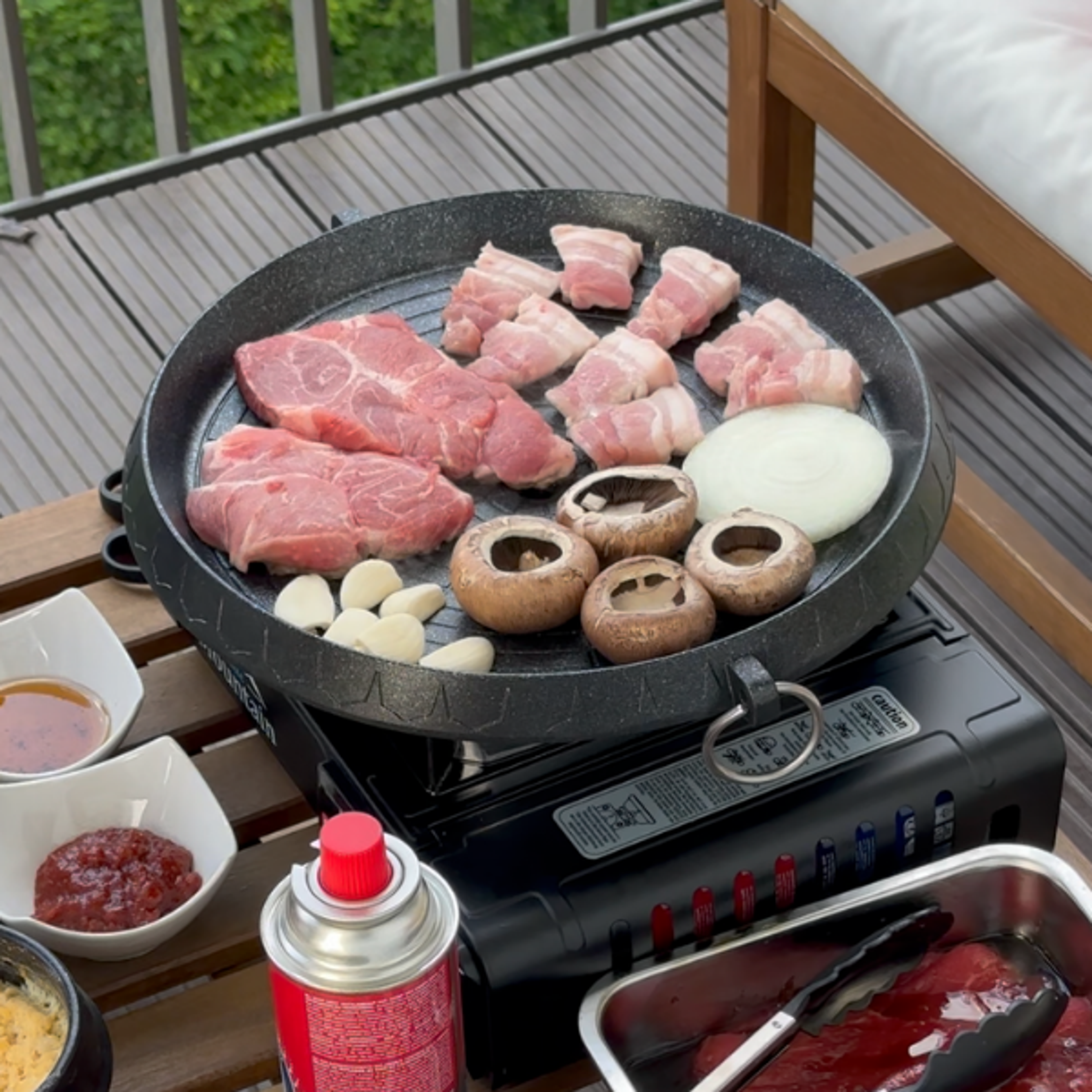 Hanaro Koreanische BBQ Grillpfanne 32cm