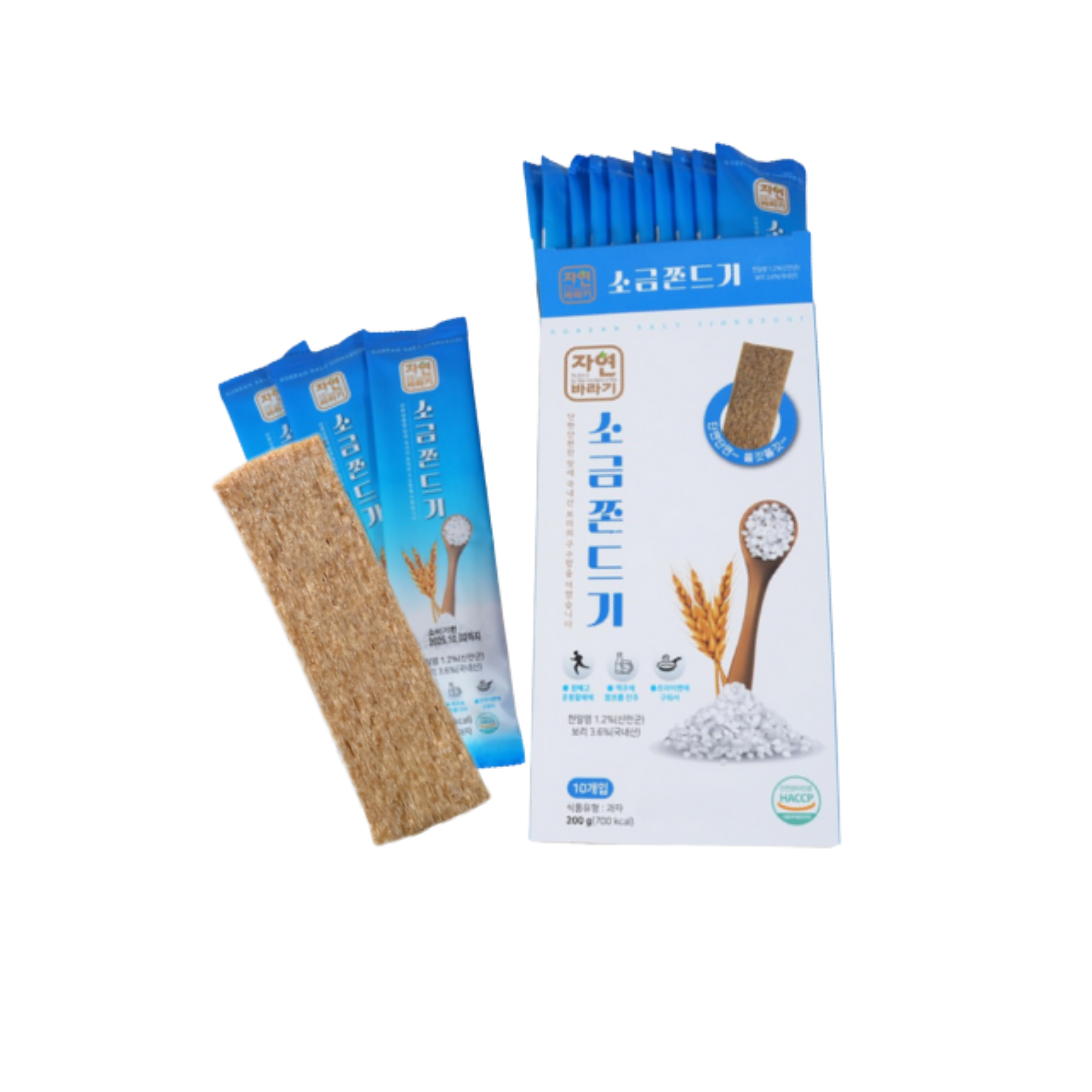 JAYEONBARAGI Plant-Based Grain Jerky 10-pack – Salted & nutritious