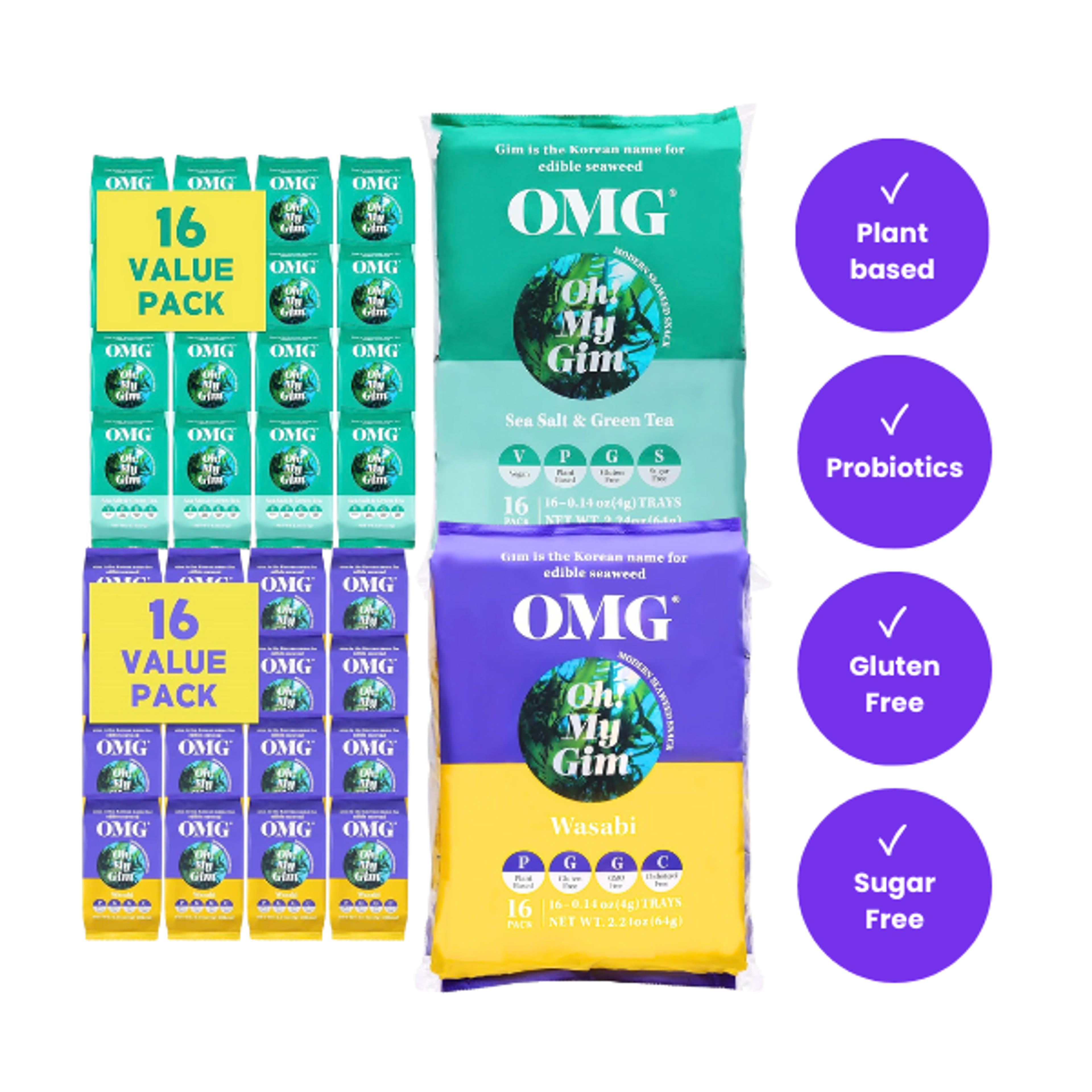 Oh! My Gim Seetang Snack 2er Set