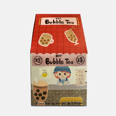 EasyCookAsia DIY Bubble Tea - Perfekt als Geschenk: Liebevoll gestaltet und praktisch verpackt.