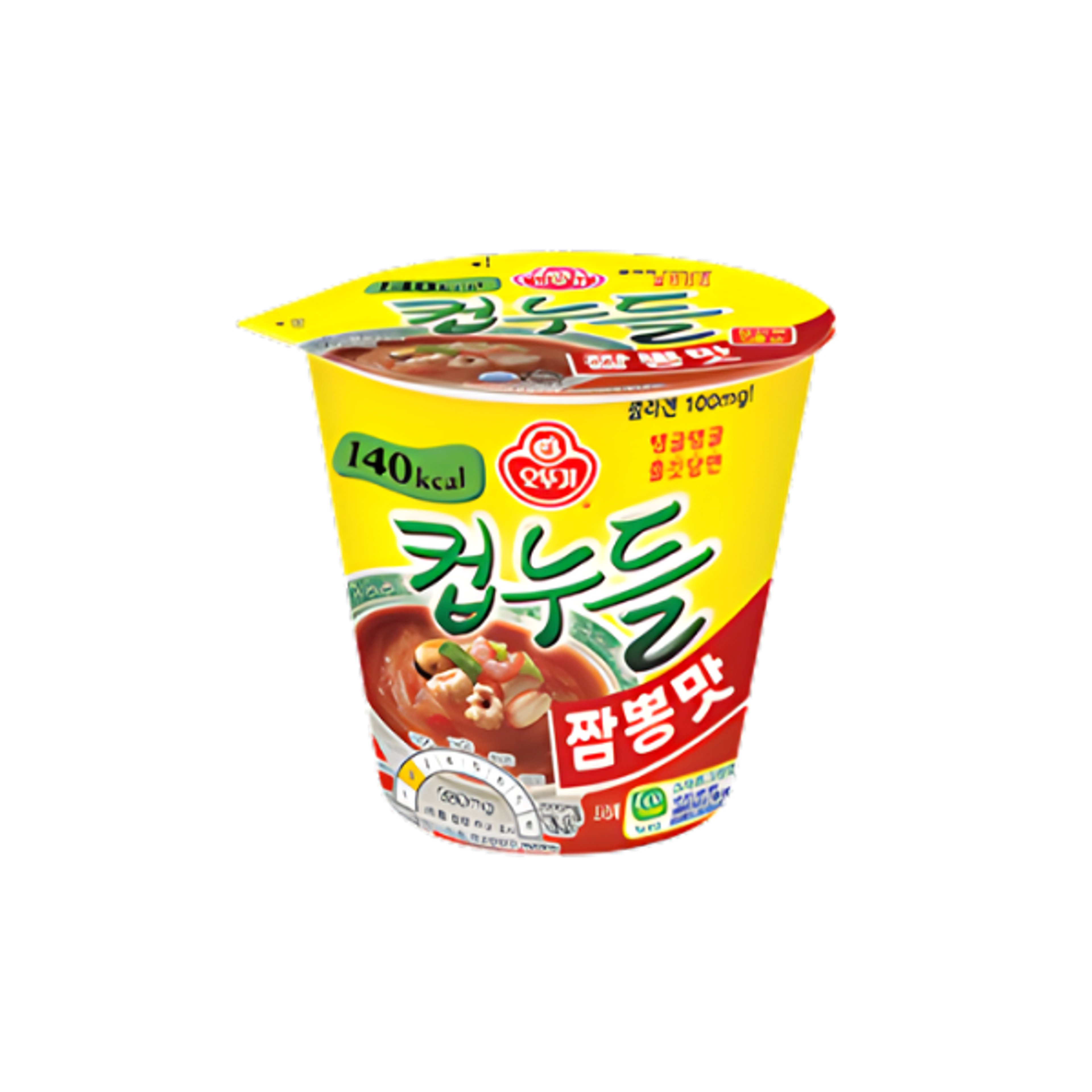 OTOKI Cup Noodle Jjamppong 38g | Scharfe Nudelsuppe mit Kollagen