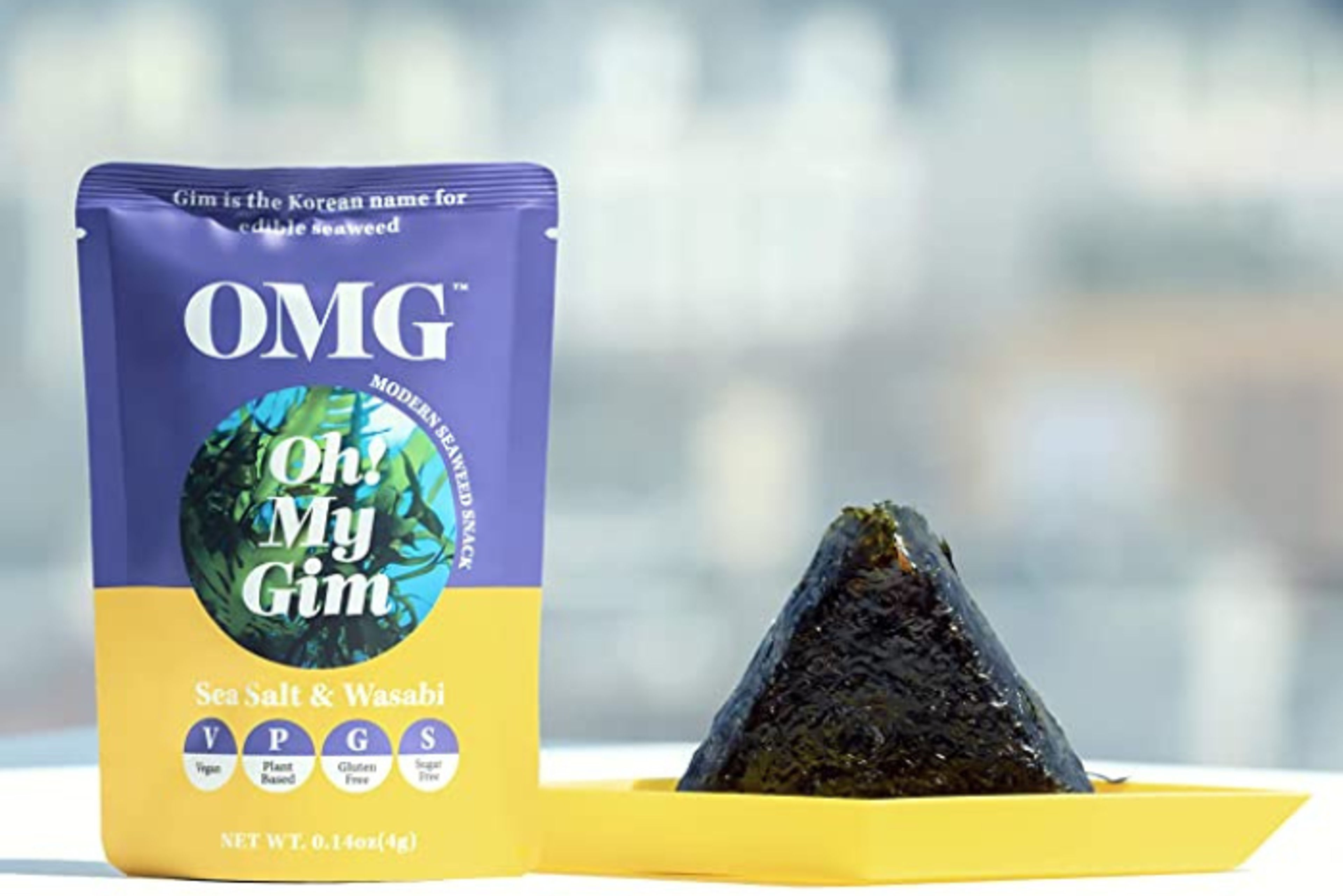 Oh! My Gim Seetang Snack Wasabi 16er Pack