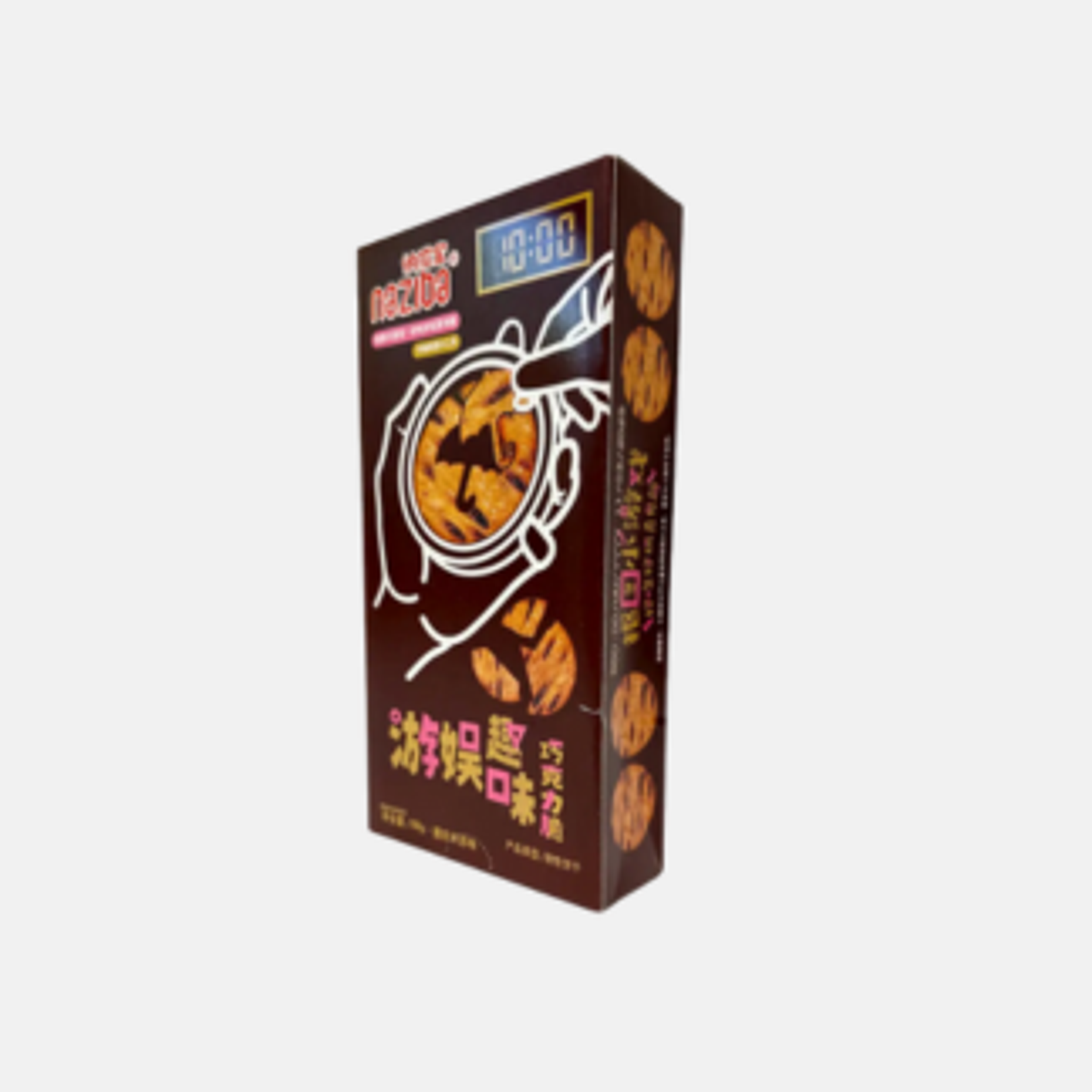 Naziba Chocolate Dalgona Crisps 158g - Squid Game Challenge – Schokoladiger Keks für die ultimative Herausforderung