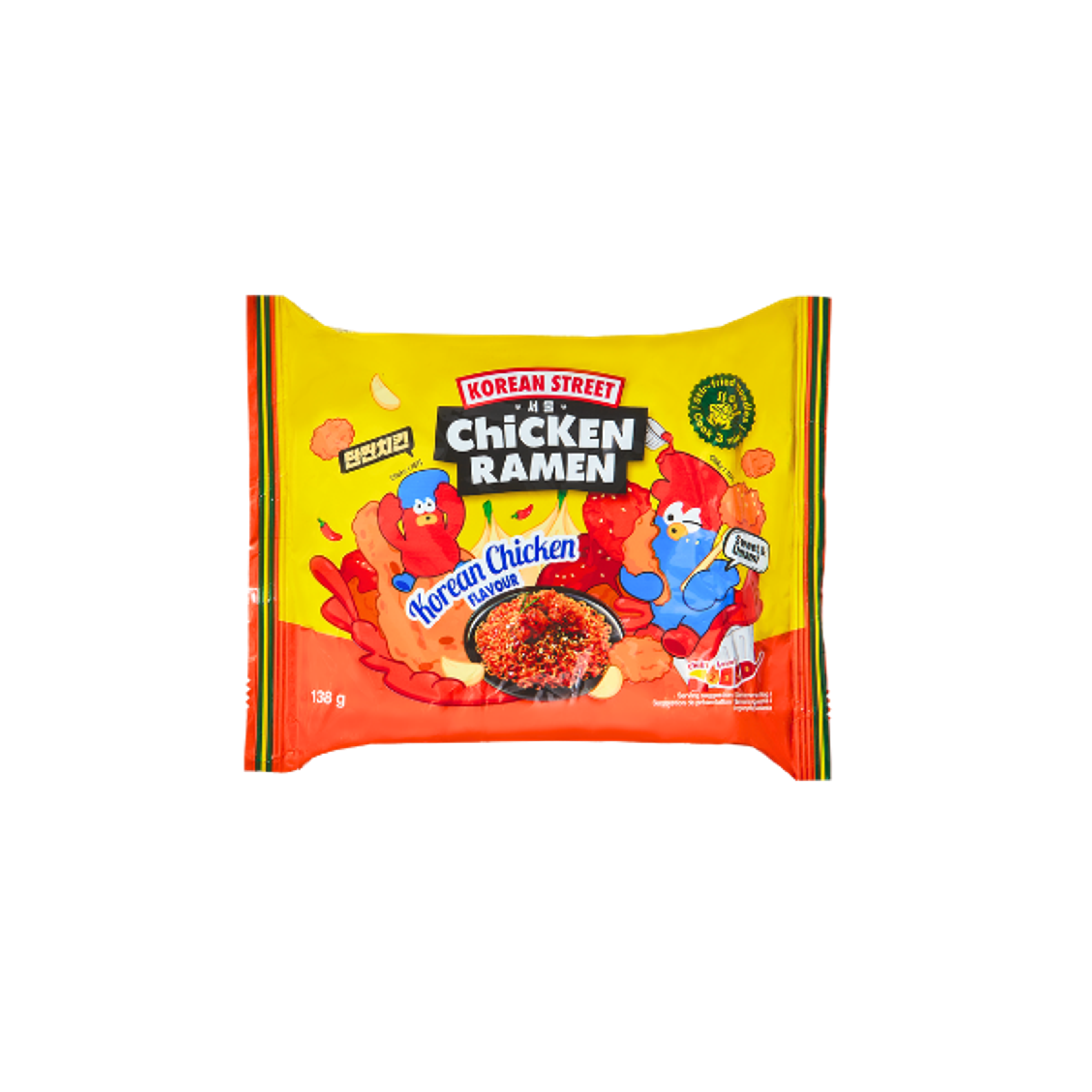 KOREAN STREET Korean Chicken Ramen 138g | Würzige Instantnudeln