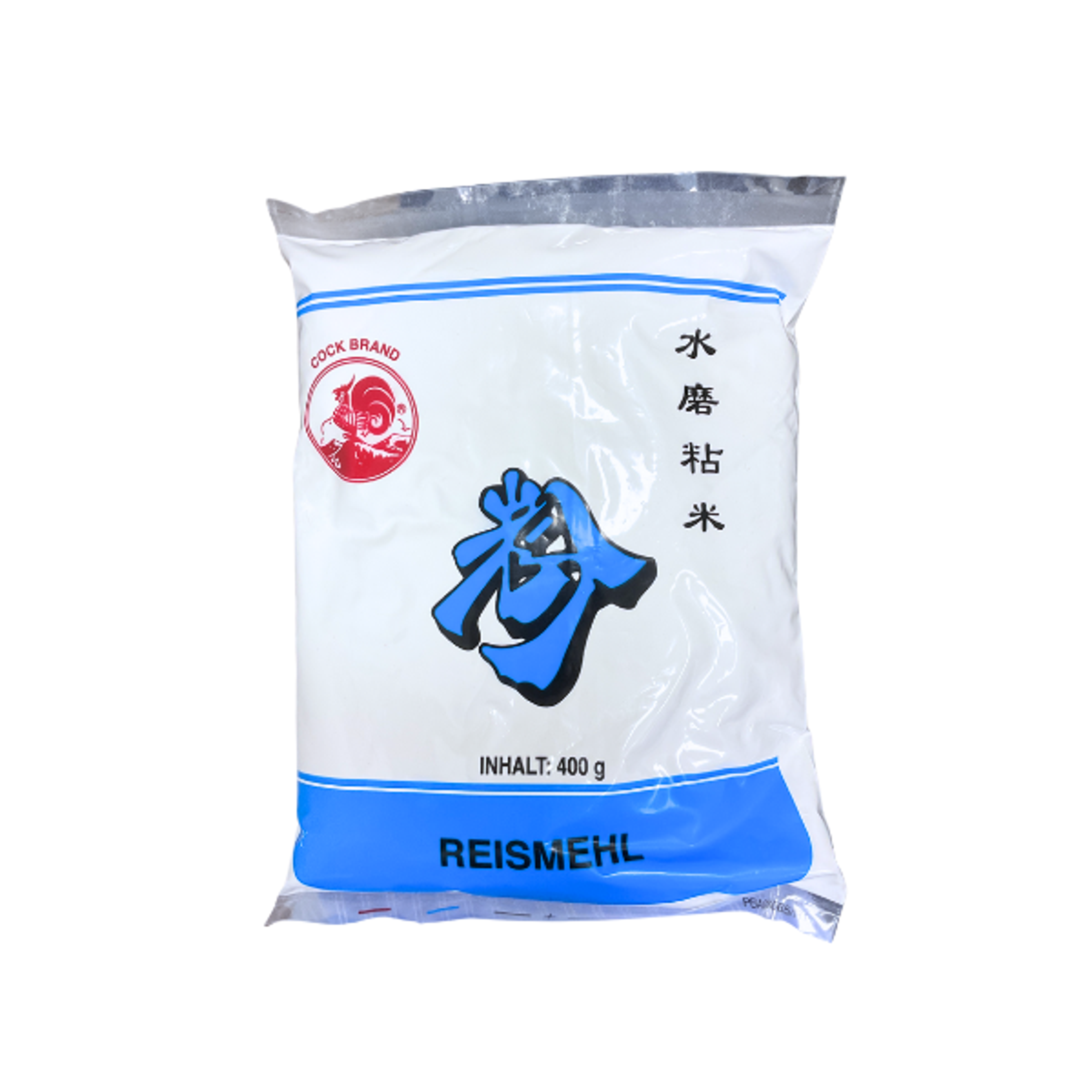 COCK Reismehl 400g | Reismehl für Tempura, Dumplings & asiatische Spezialitäten