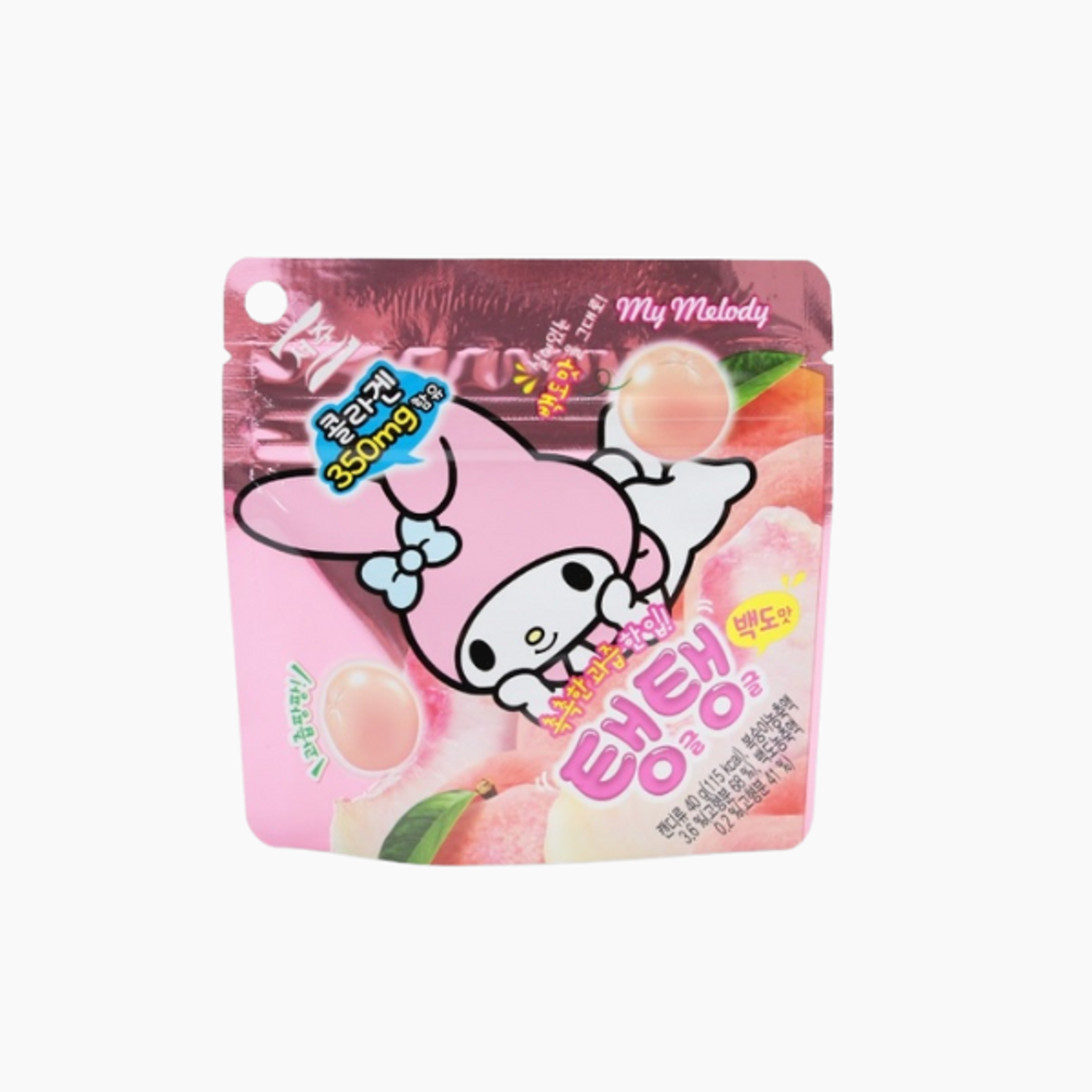 SEOJU My Melody - White Peach Jelly 40g – Fruchtige Sanrio-Gummibärchen