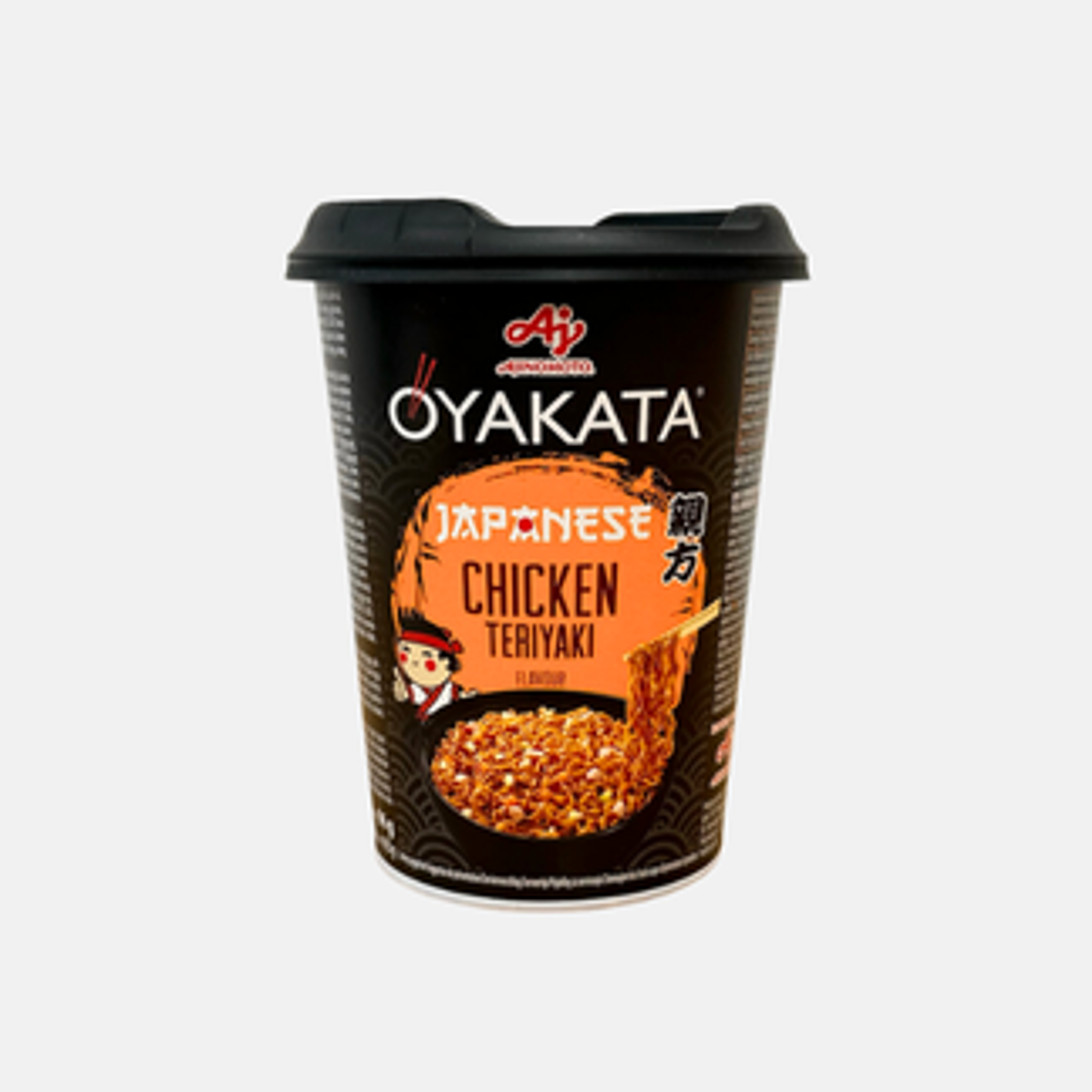 OYAKATA Japanese Yakisoba Chicken Teriyaki Cup 96g – Aromatische Yakisoba-Nudeln mit Hähnchen-Teriyaki-Geschmack