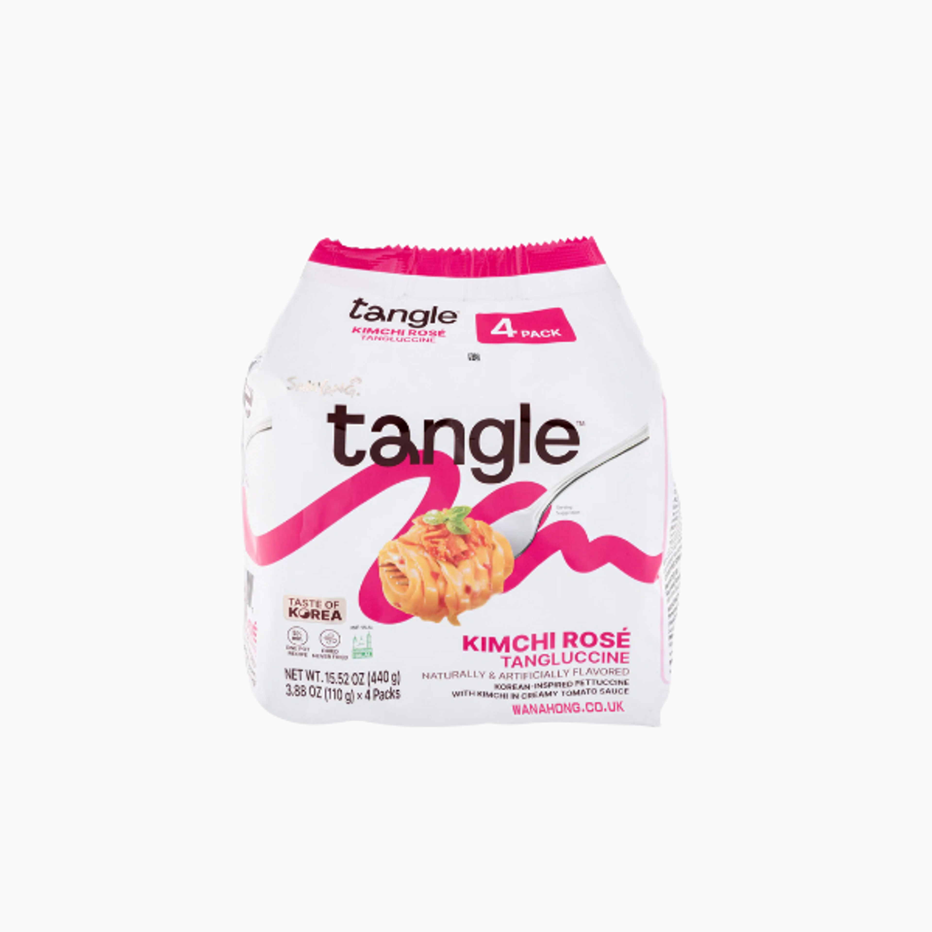 SAMYANG Tangle Kimchi Rosé Tangluccine 4er-Pack – Würzig und cremig