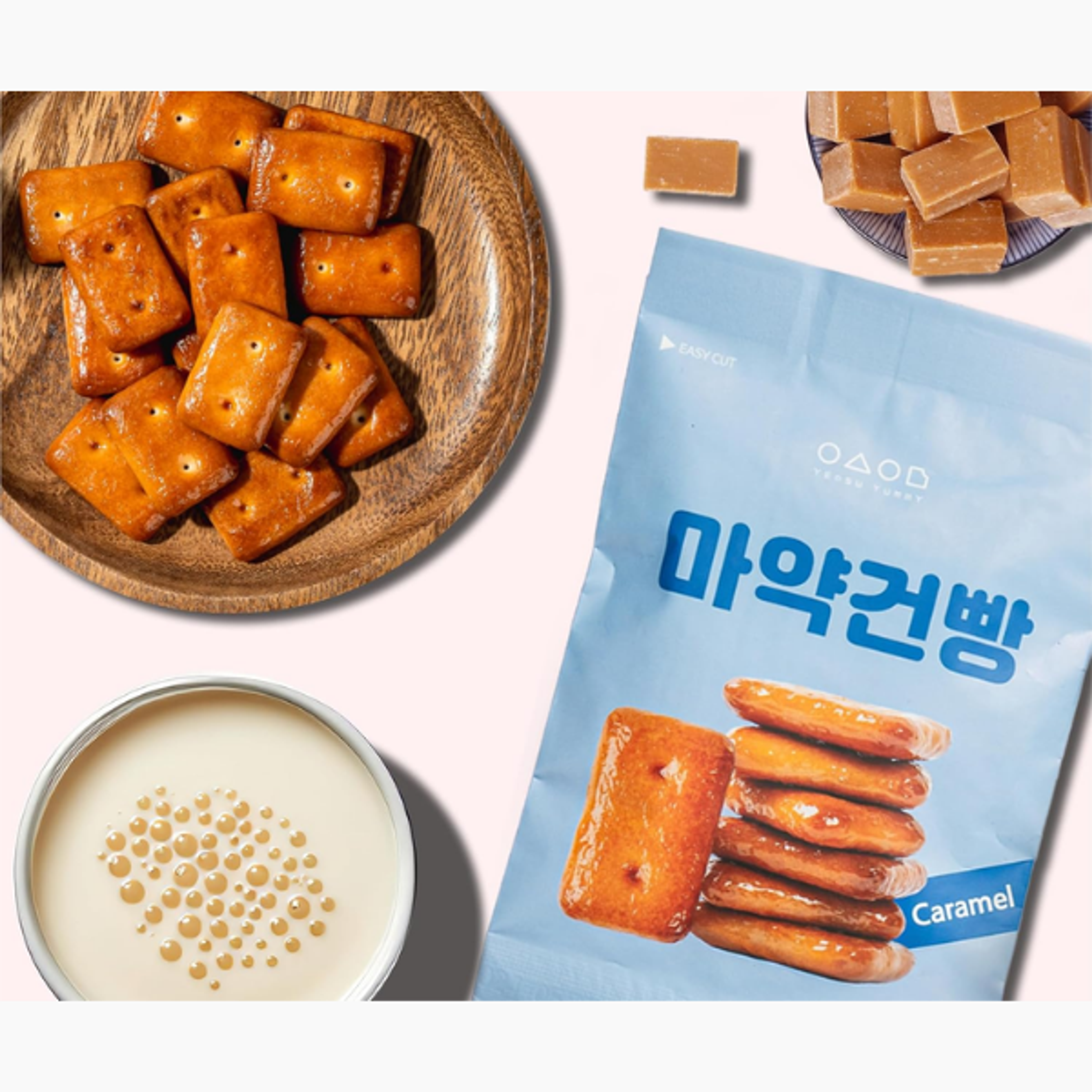 YEOSU YUMMY Barley Cracker 4 Geschmacksrichtungen