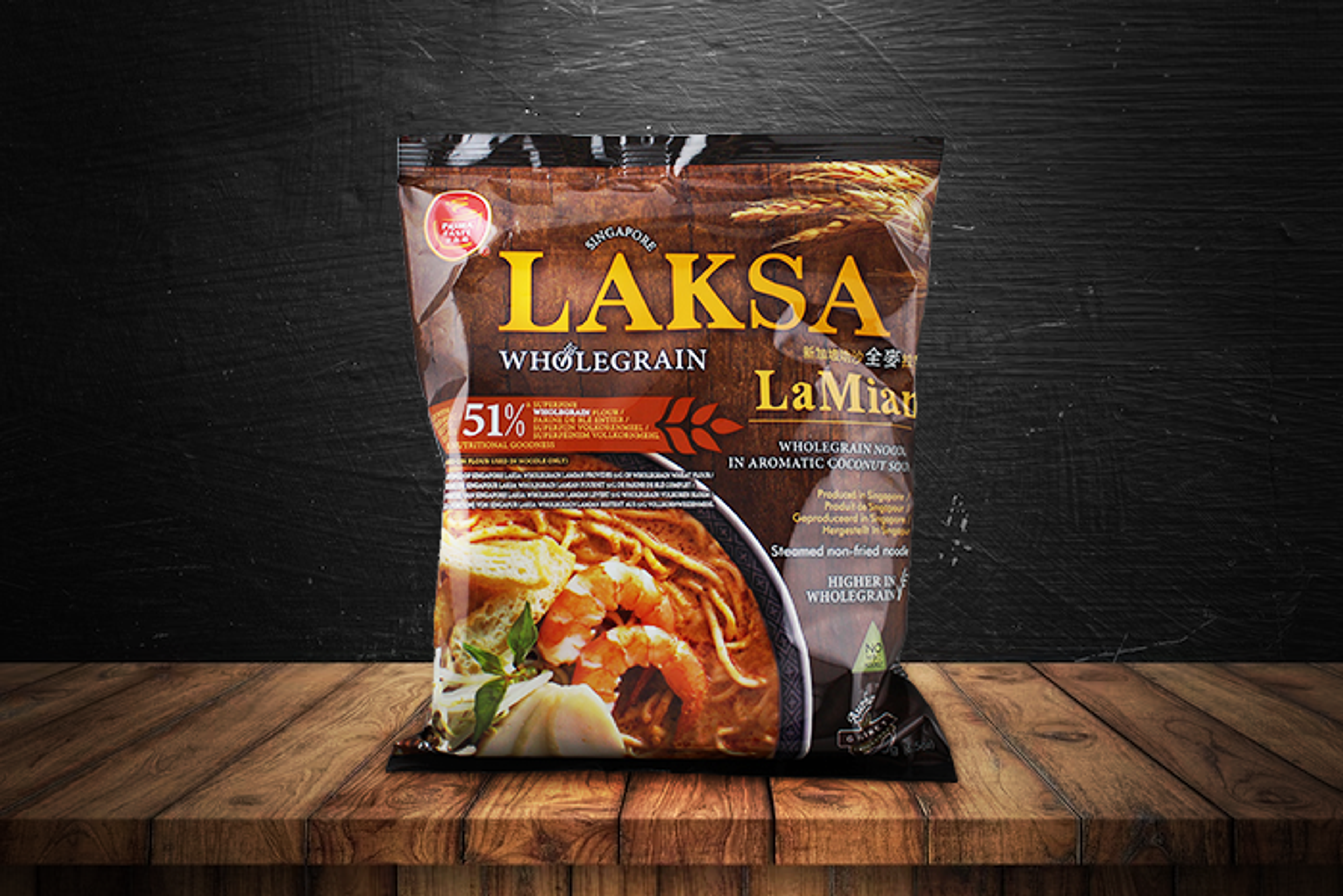 Prima Taste Laksa Suppe mit Vollkornnudel 178g