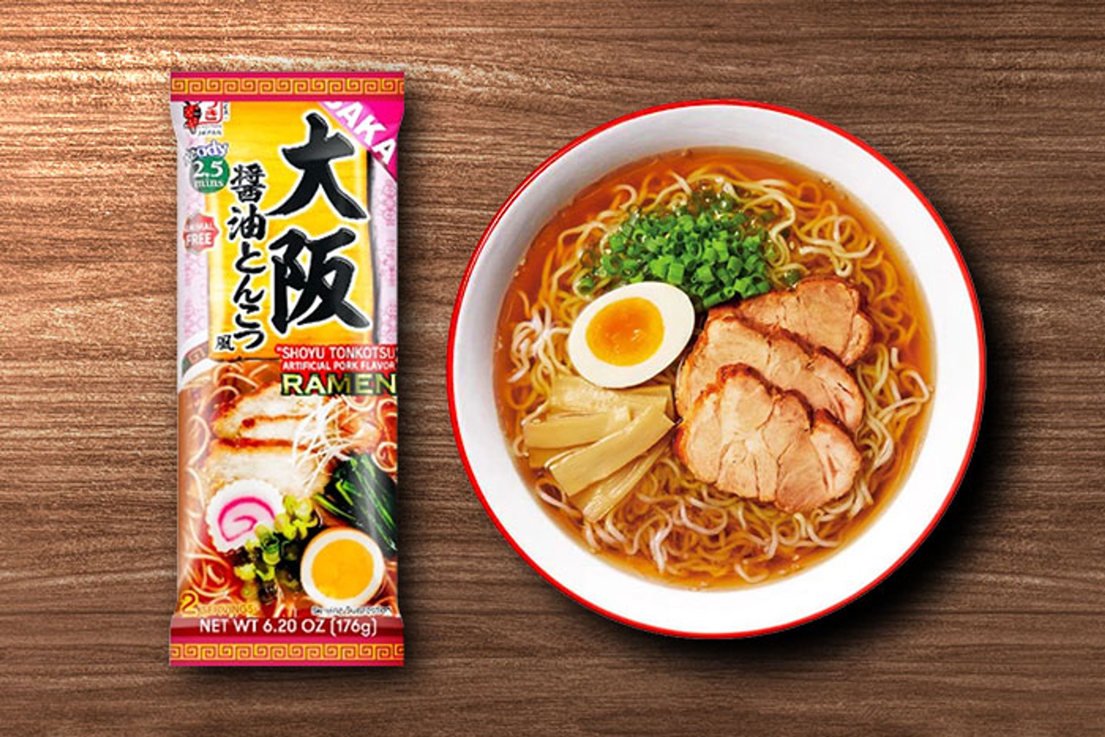 Itsuki Osaka Shoyu Tonkotsu Ramen 176g Verpackung