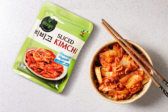 Gesunde Kimchi-Option ohne tierische Zutaten
