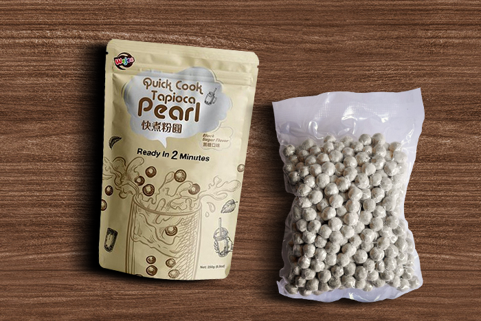Wejee Quick Cook Tapioca Pearl Black Sugar 250g - Perfekt für Bubble Tea