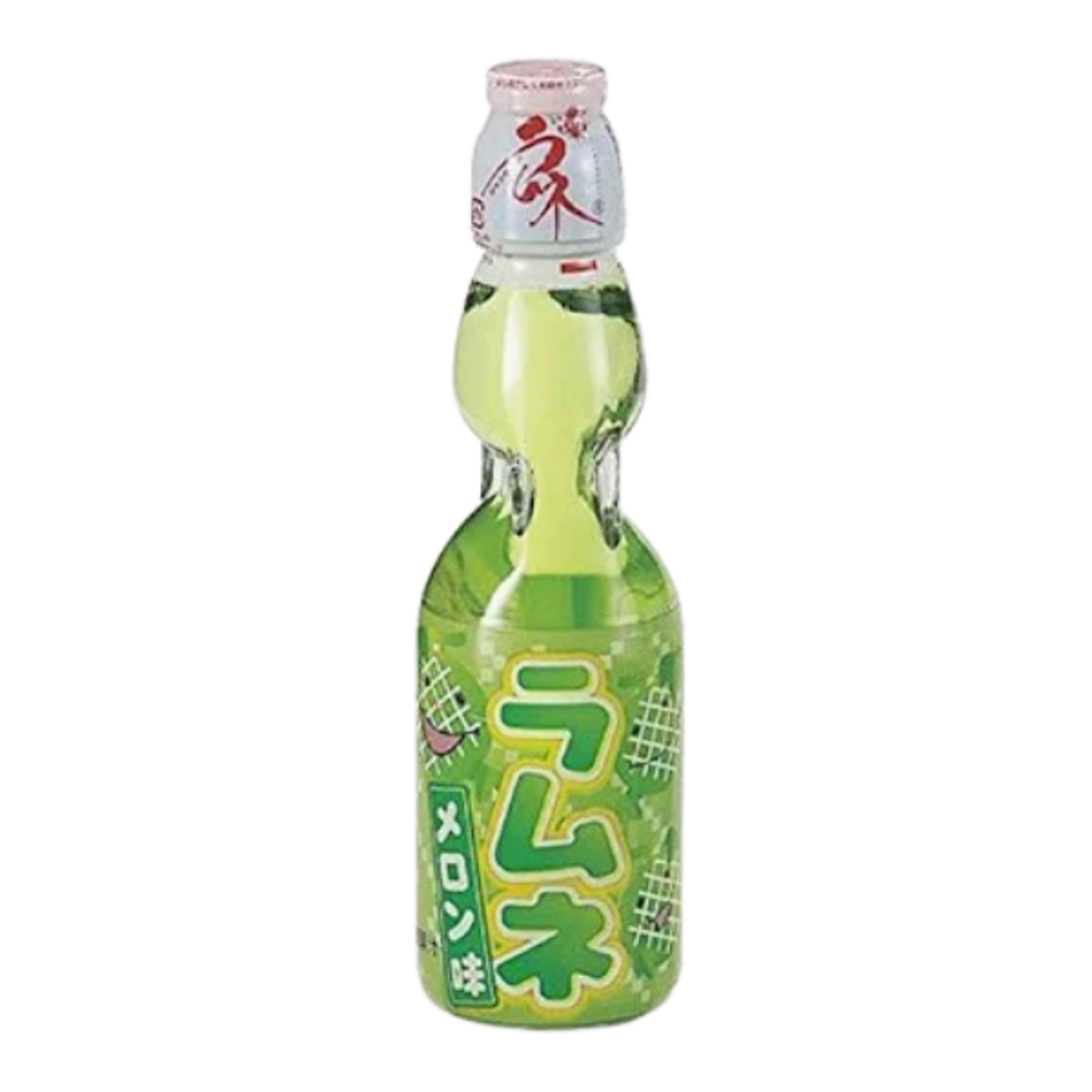 HATA Ramune Melone 200ml - Erfrischendes Melonen-Limonadegetränk